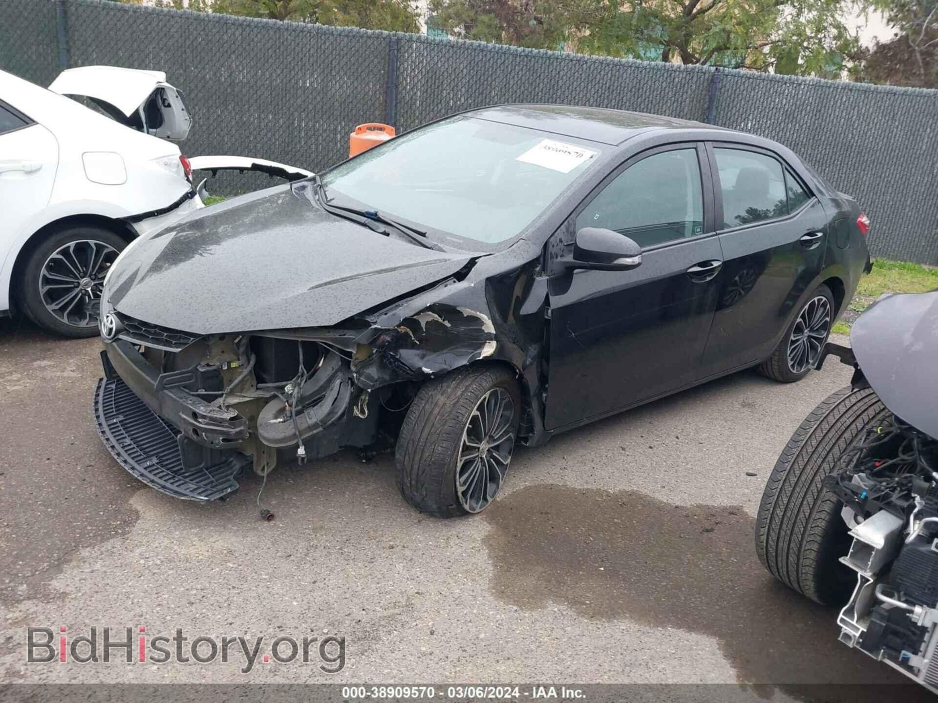 2014 TOYOTA COROLLA - VIN: 5YFBURHEXEP098761 - Фото 2