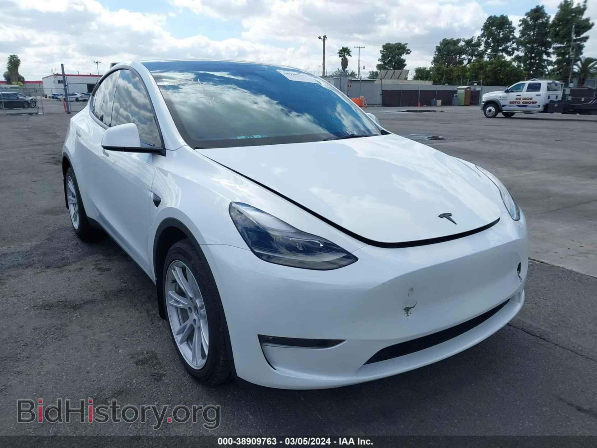 Фотография 7SAYGDEEXPF805528 - TESLA MODEL Y 2023