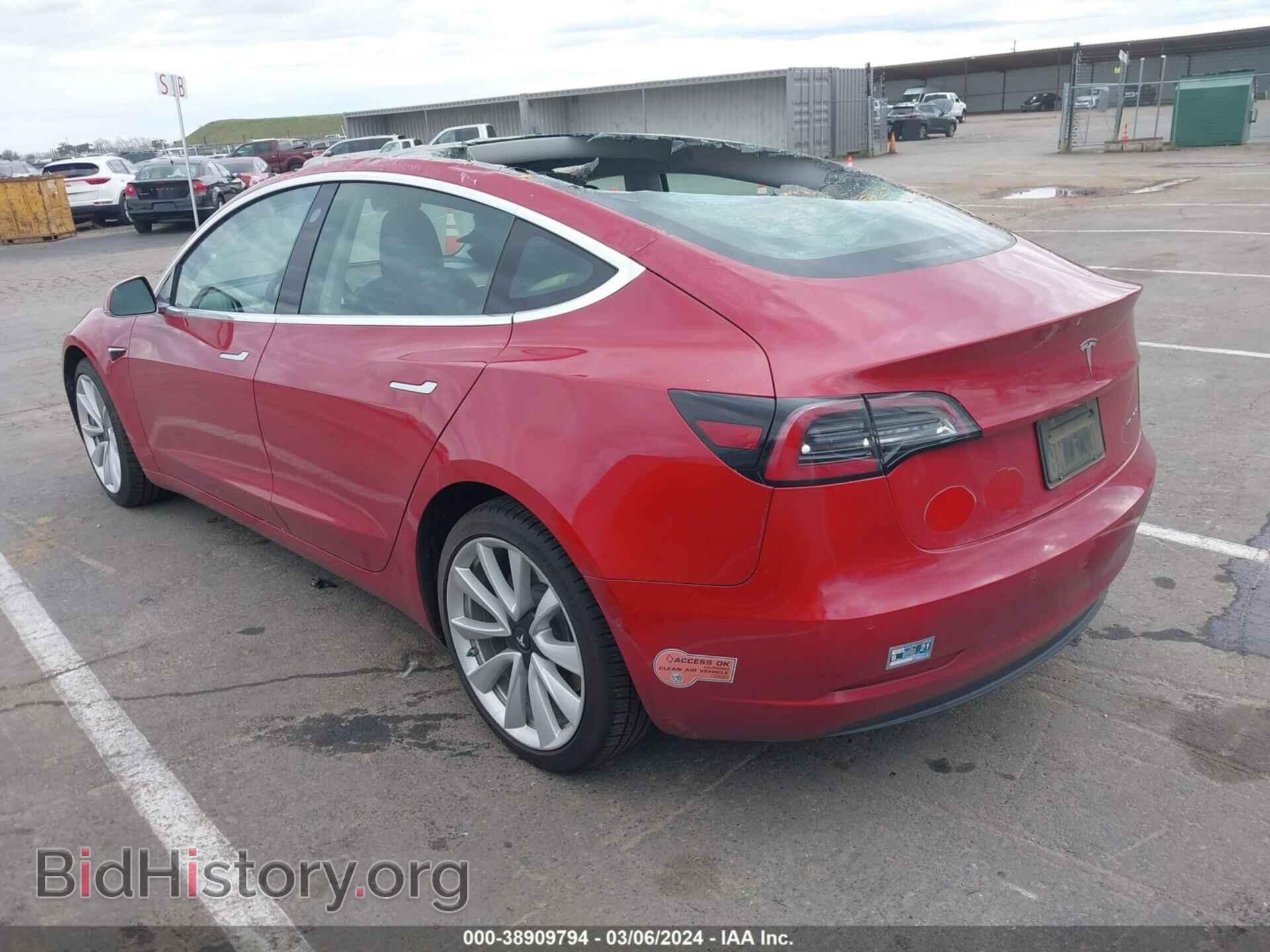 2019 TESLA MODEL 3 - VIN: 5YJ3E1EB7KF521655 - Фото 3