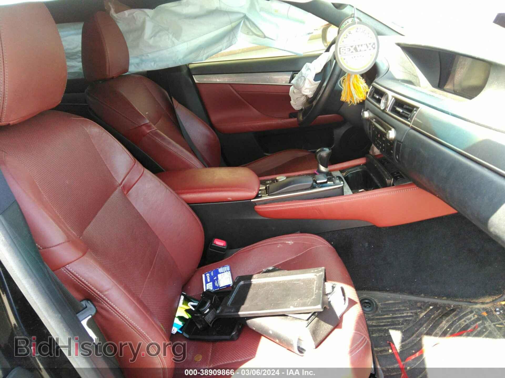 2013 LEXUS GS 350 - VIN: JTHBE1BL3D5006504 - Фото 5