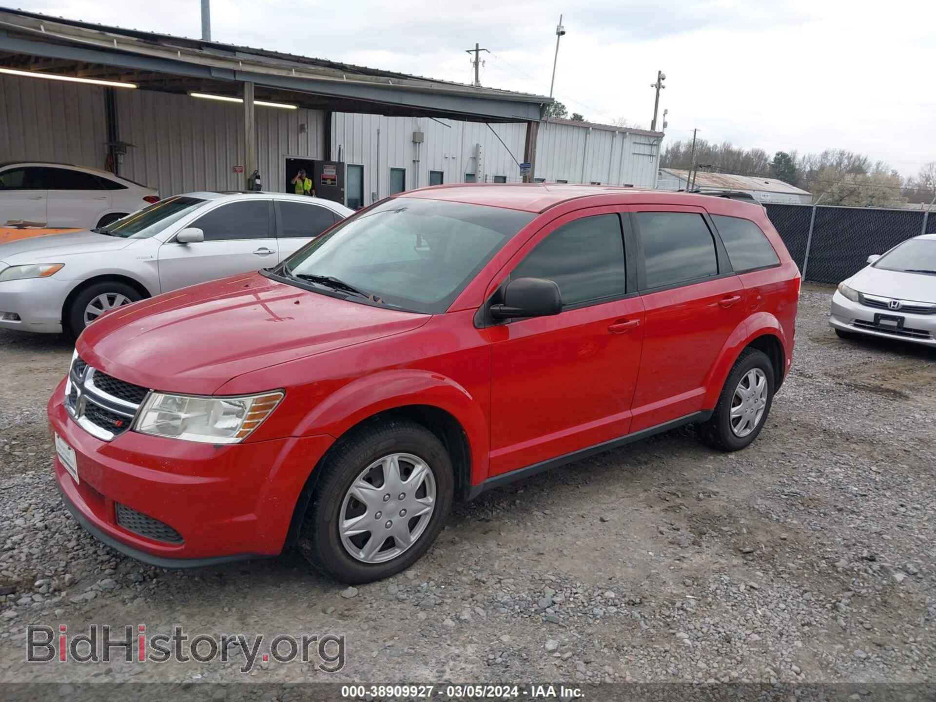 2014 DODGE JOURNEY - VIN: 3C4PDCAB6ET262068 - Фото 2