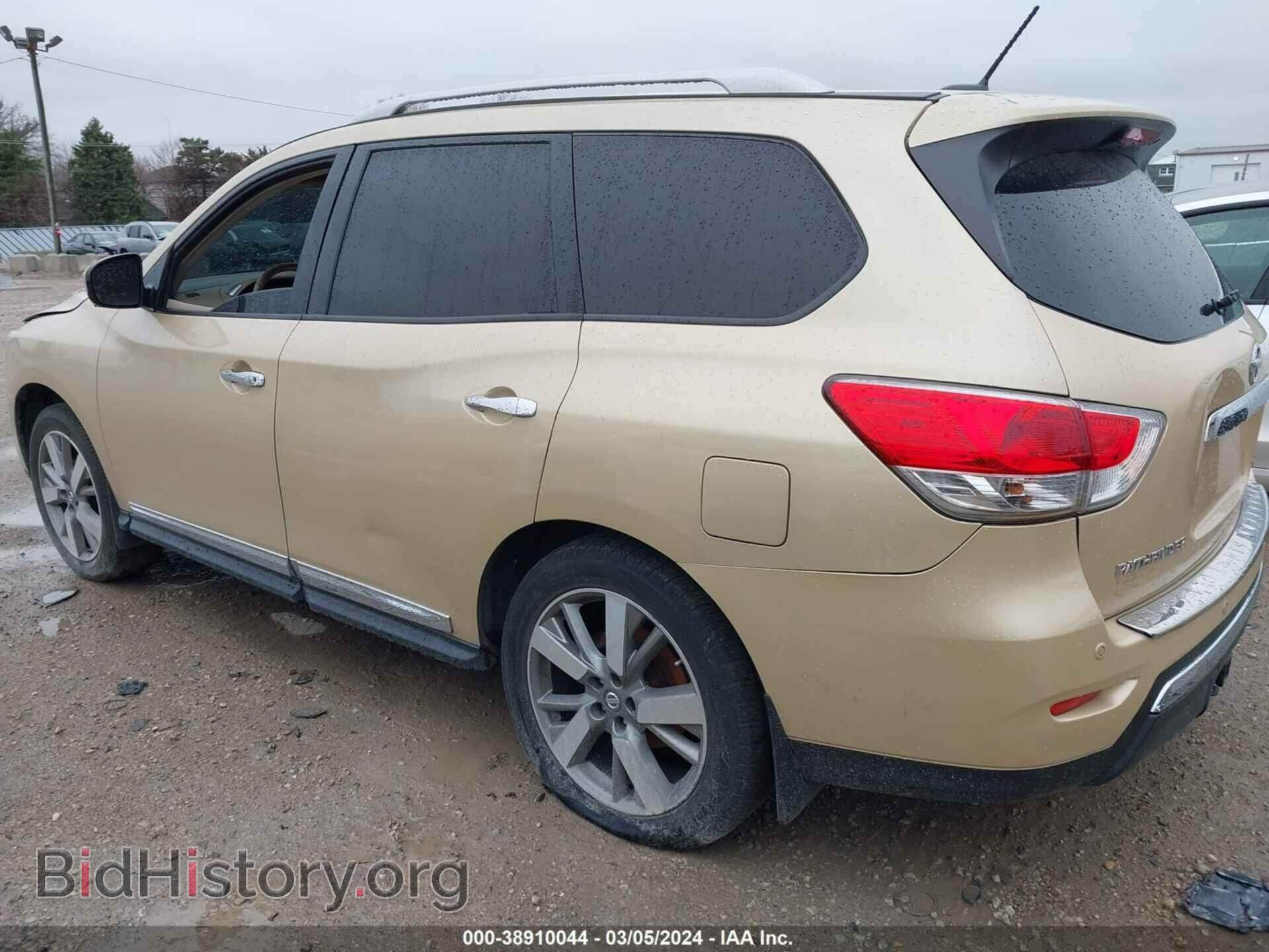 2013 NISSAN PATHFINDER - VIN: 5N1AR2MN1DC668384 - Фото 3