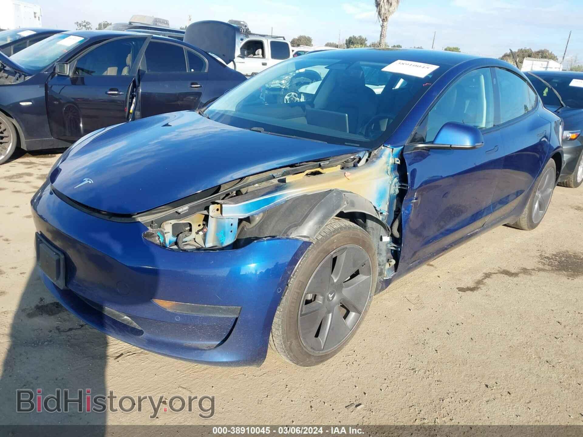 2021 TESLA MODEL 3 - VIN: 5YJ3E1EA1MF939459 - Photo 2