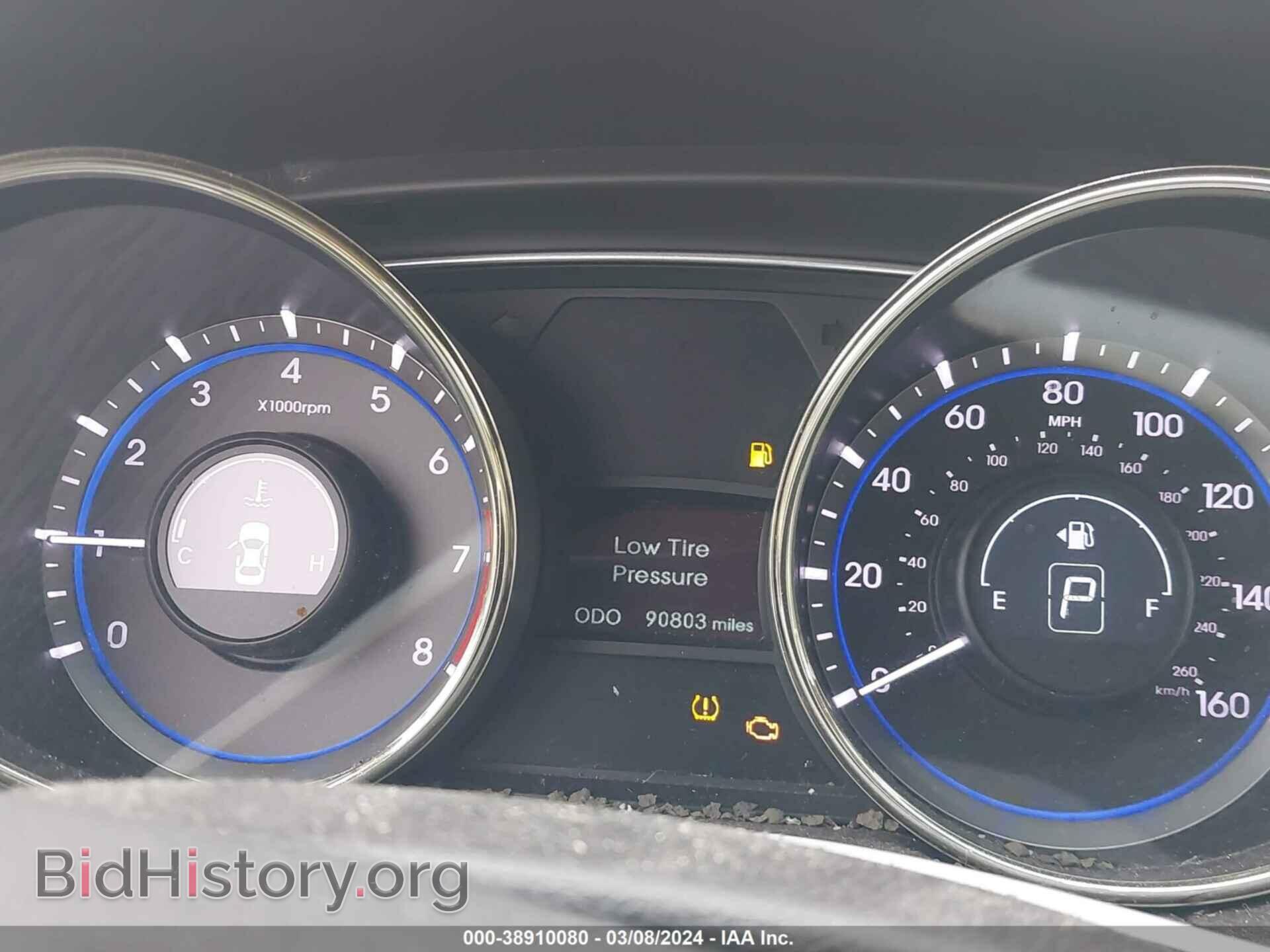 2012 HYUNDAI SONATA - VIN: 5NPEB4AC3CH348060 - Фото 7