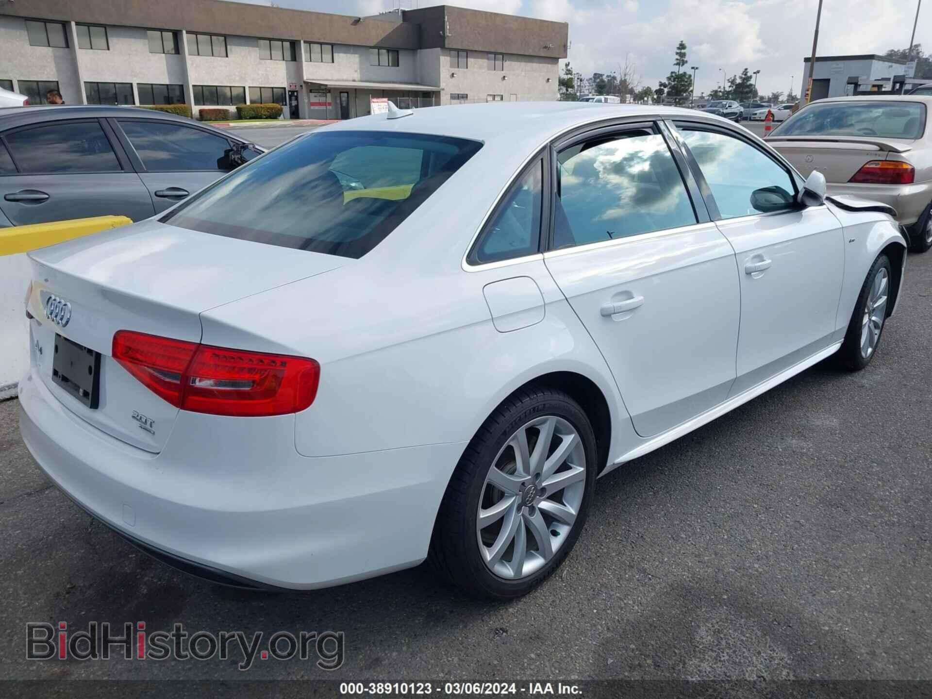 2014 AUDI A4 - VIN: WAUBFAFL0EN044151 - Фото 4