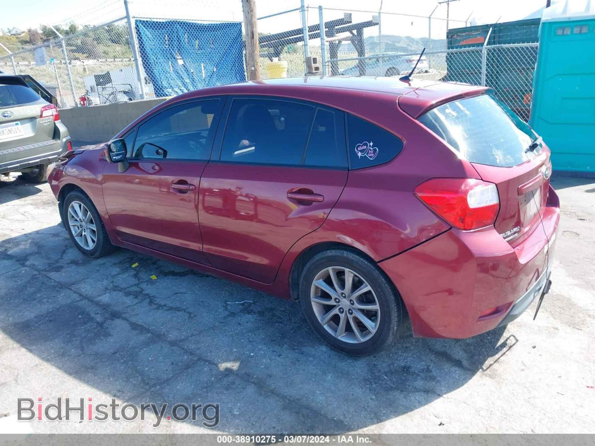 2012 SUBARU IMPREZA - VIN: JF1GPAC61CH232313 - Фото 3