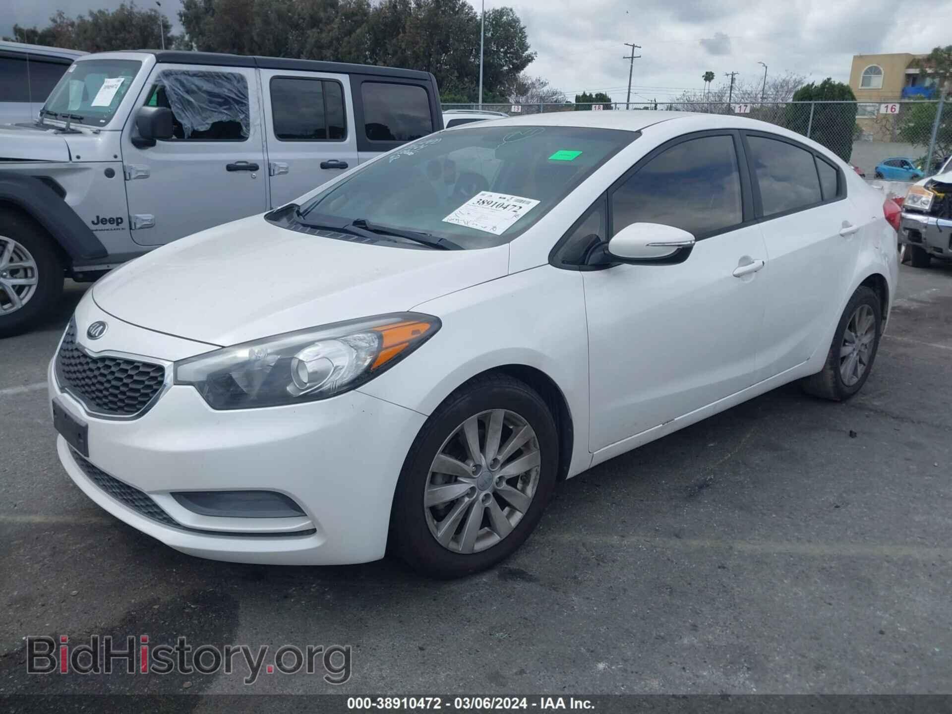 2014 KIA FORTE - VIN: KNAFX4A69E5239232 - Фото 2