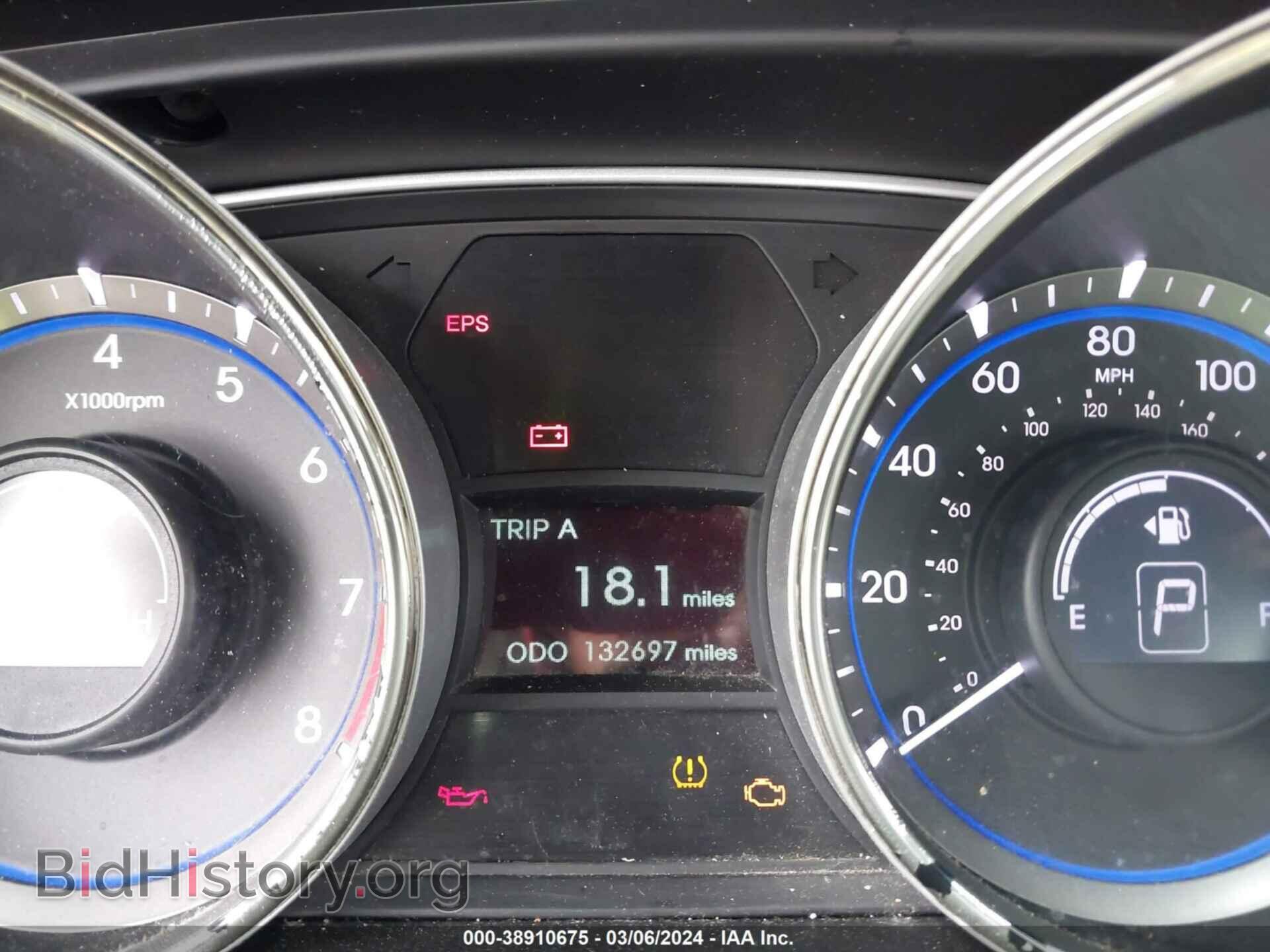 2013 HYUNDAI SONATA - VIN: 5NPEB4AC9DH537863 - Фото 7