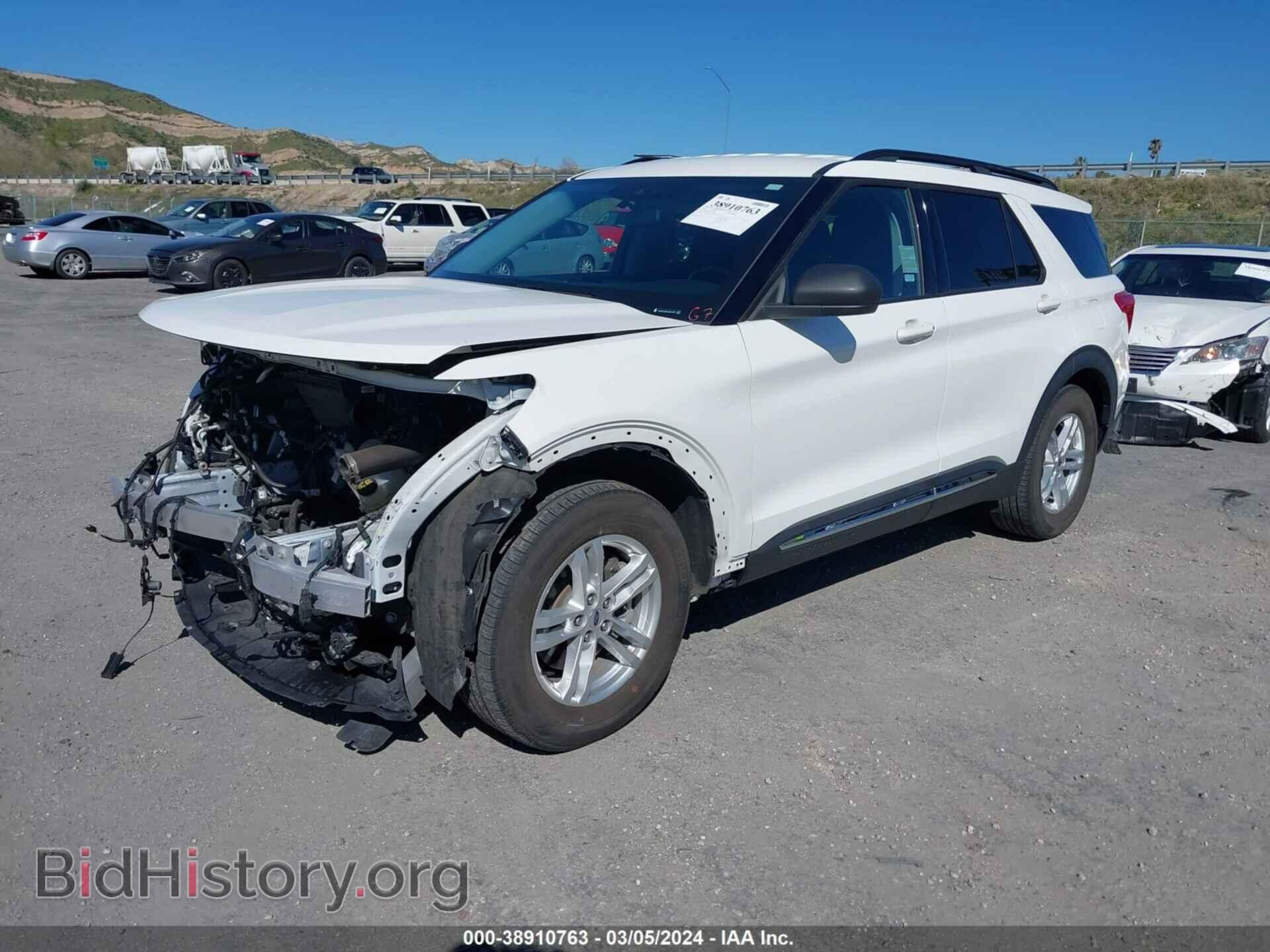2020 FORD EXPLORER - VIN: 1FMSK7DH9LGC81766 - Фото 2