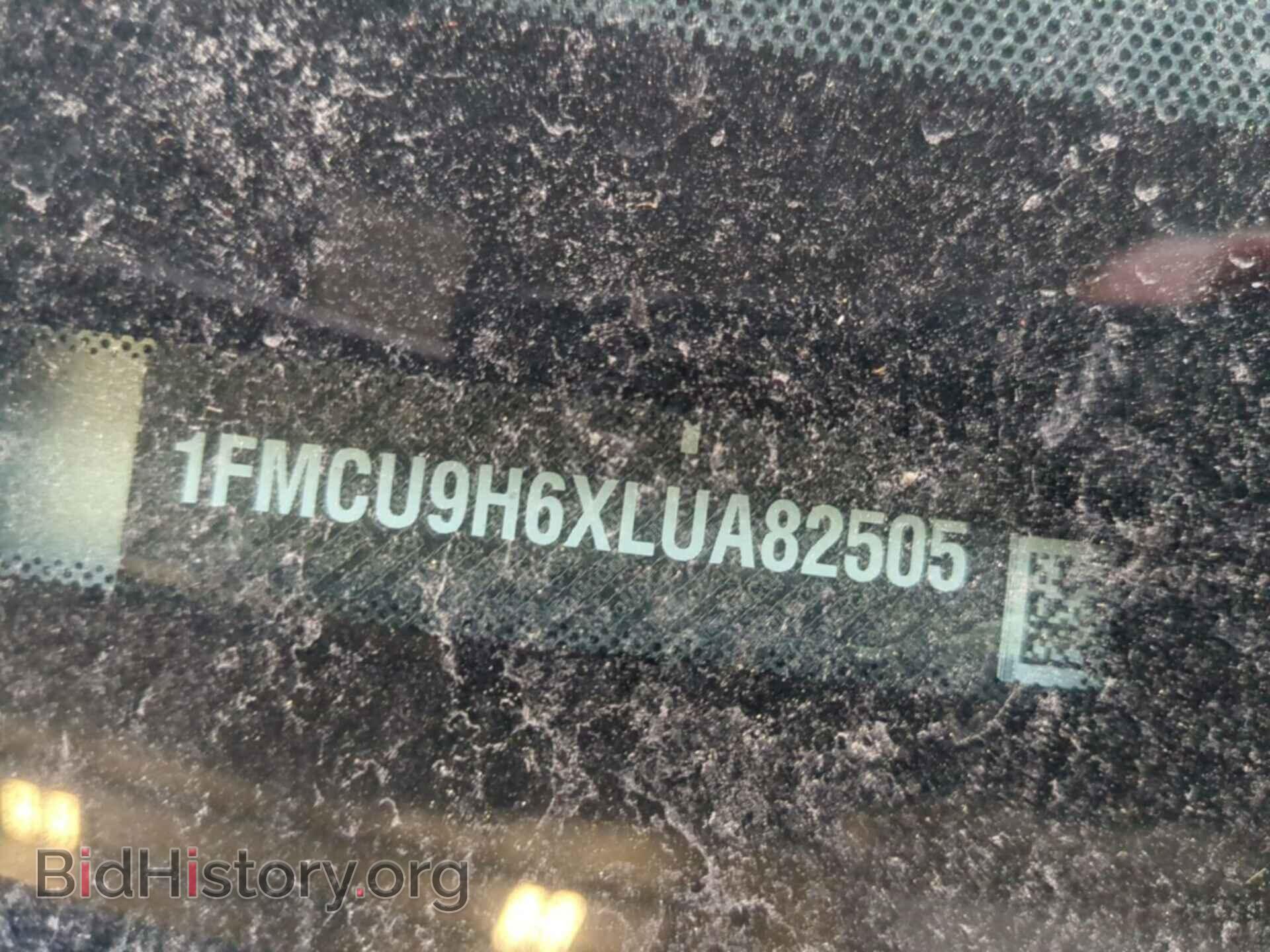 Photo 1FMCU9H6XLUA82505 - FORD ESCAPE 2020