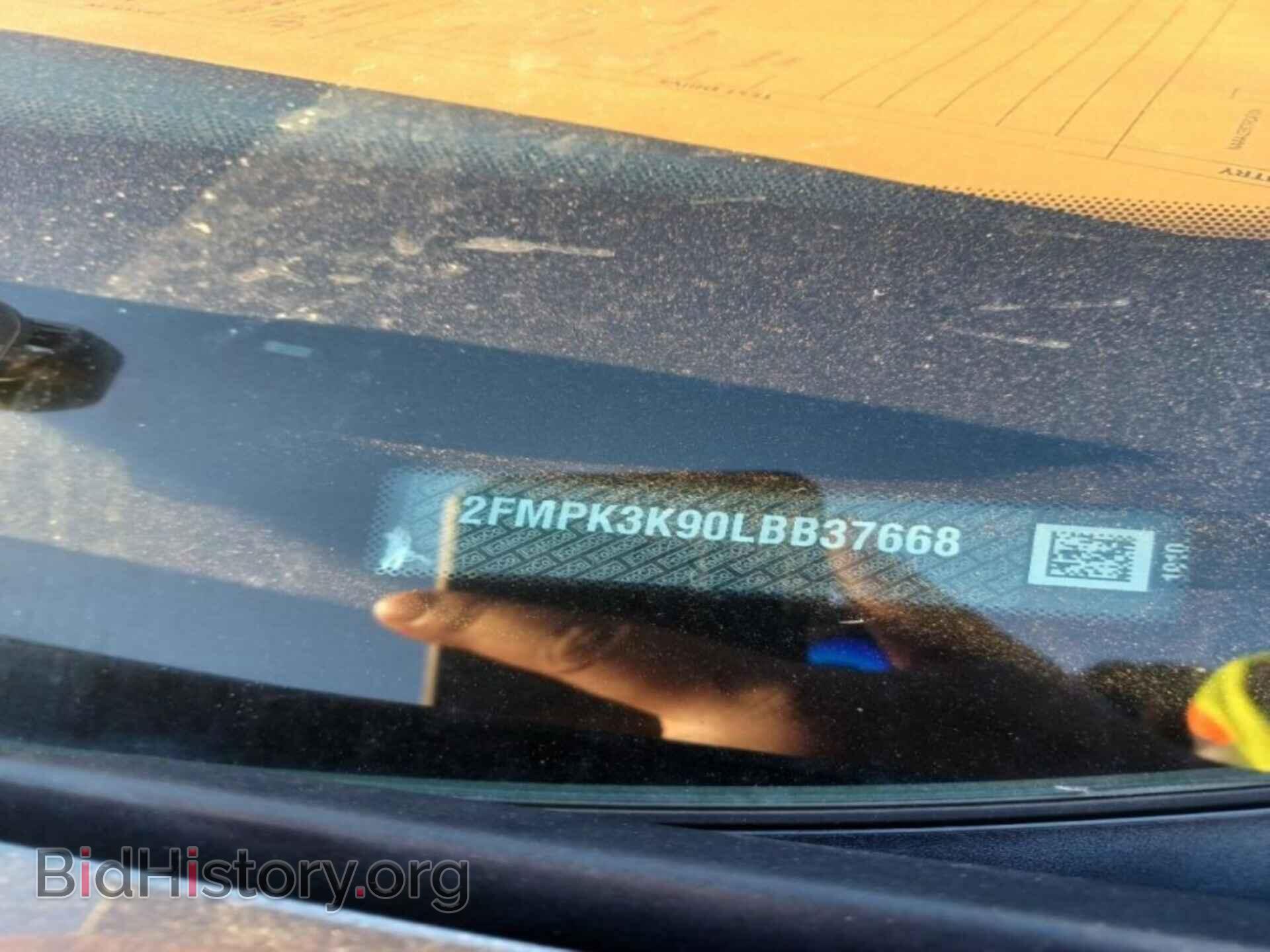 Фотография 2FMPK3K90LBB37668 - FORD EDGE 2020