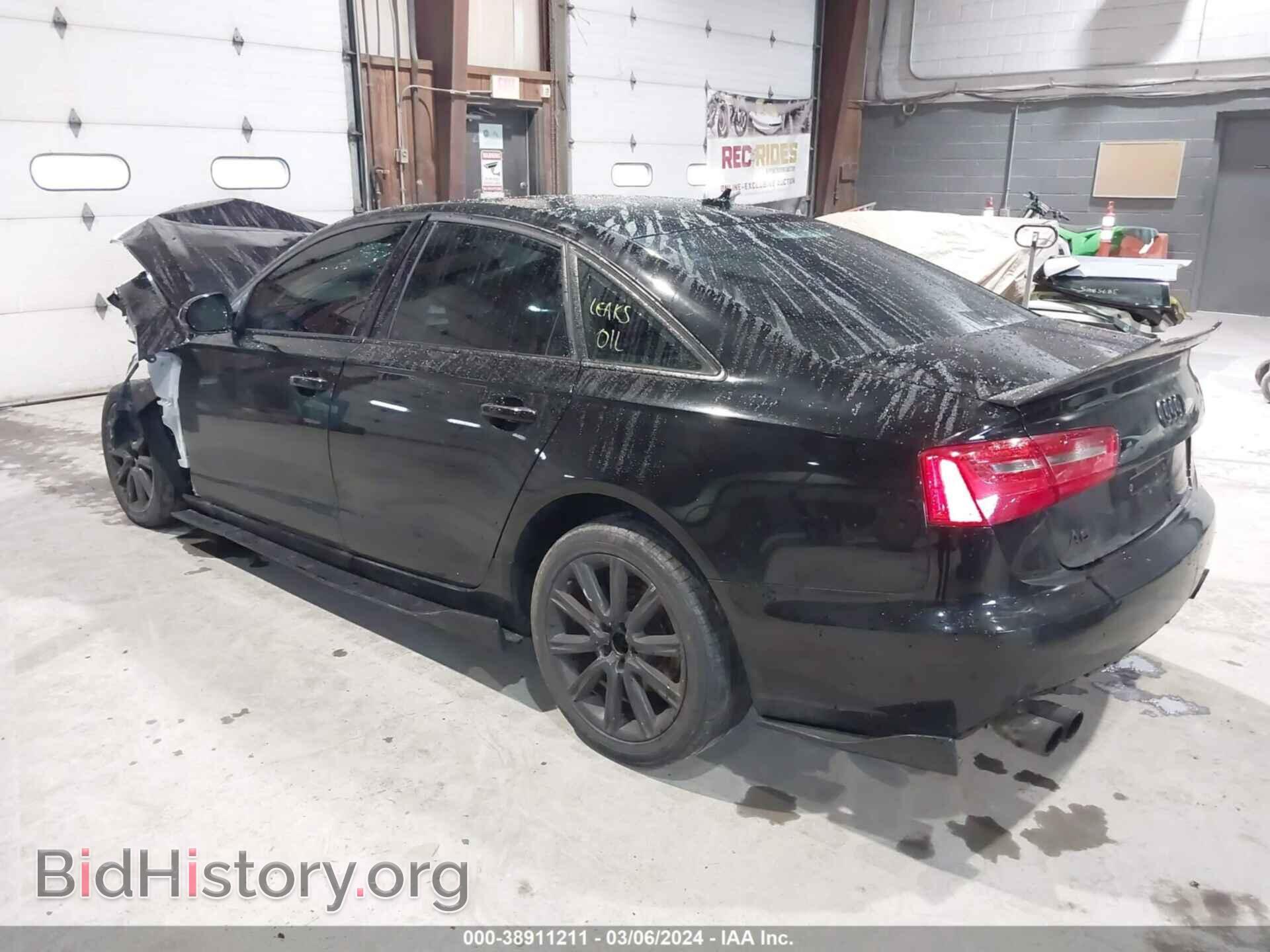 2013 AUDI A6 - VIN: WAUGFAFC5DN138384 - Фото 3