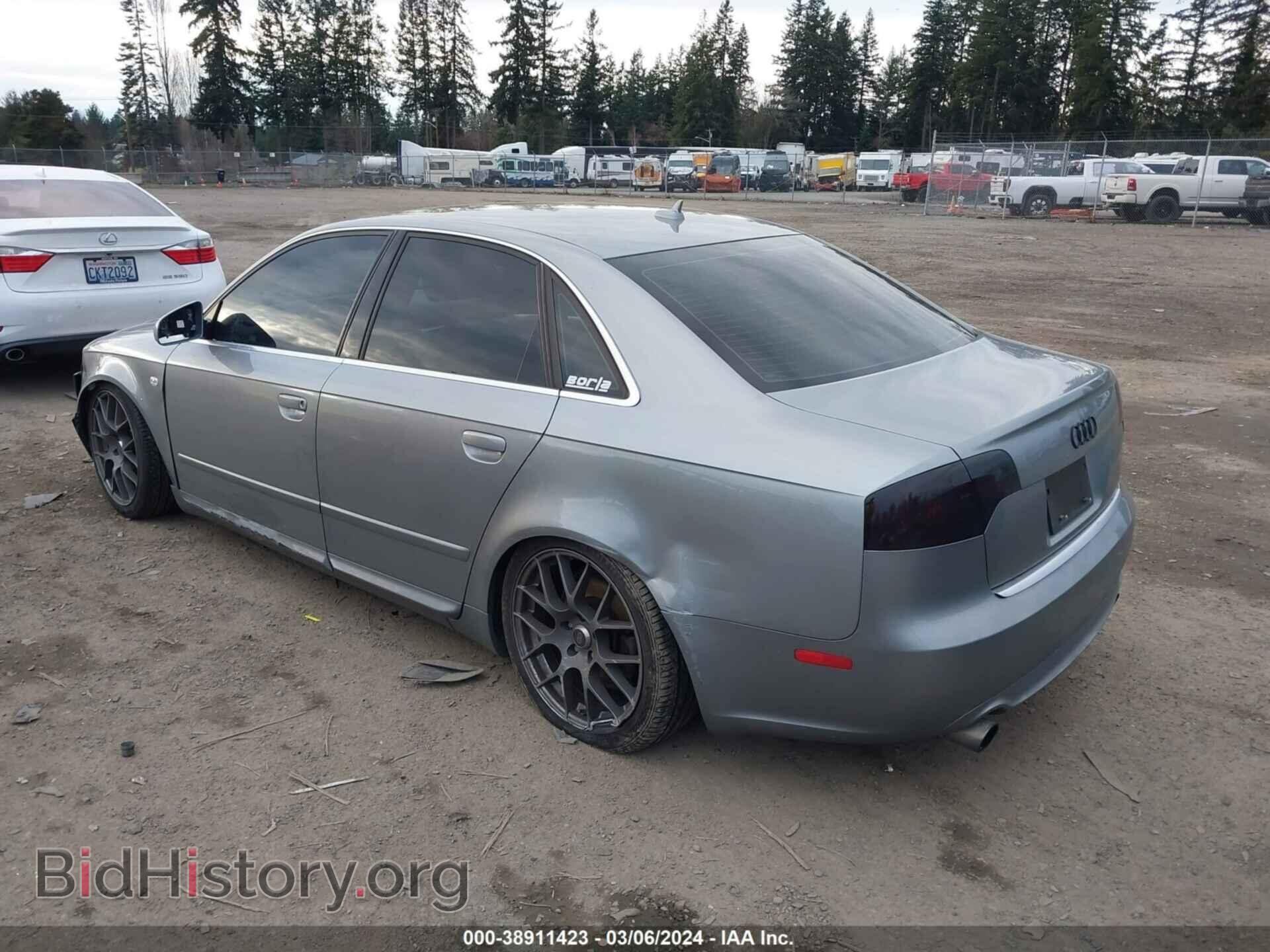 2008 AUDI A4 - VIN: WAUDF78E18A022519 - Фото 3