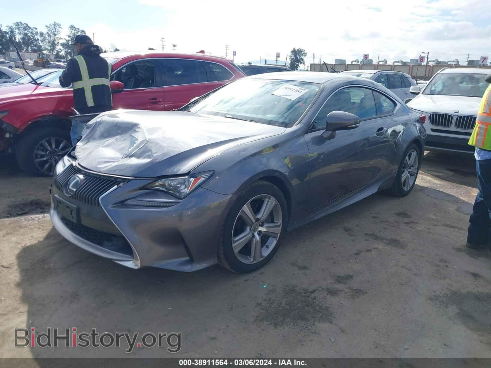 2016 LEXUS RC 200T - VIN: JTHHA5BC3G5000896 - Фото 2