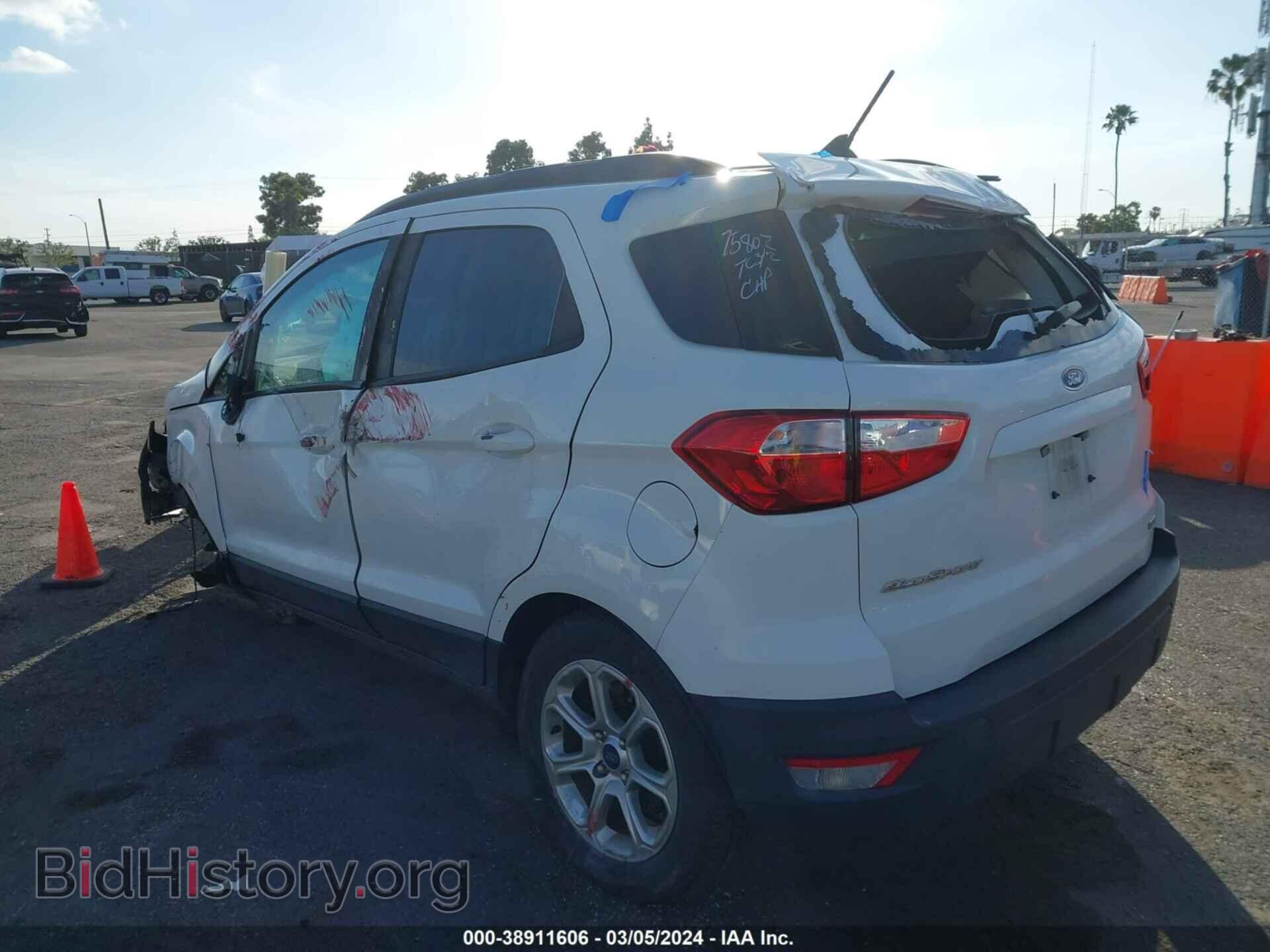 2019 FORD ECOSPORT - VIN: MAJ3S2GEXKC269022 - Фото 3