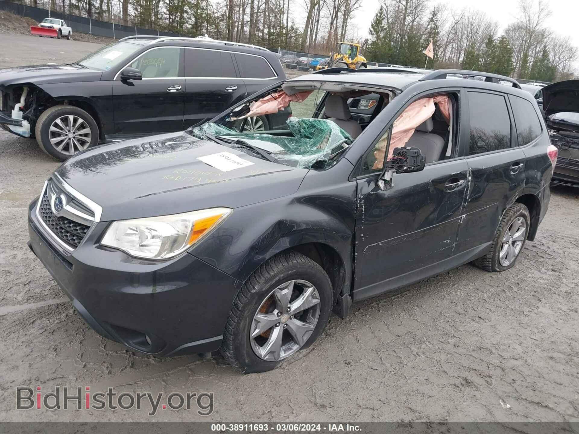 2014 SUBARU FORESTER - VIN: JF2SJAEC3EH413992 - Фото 2