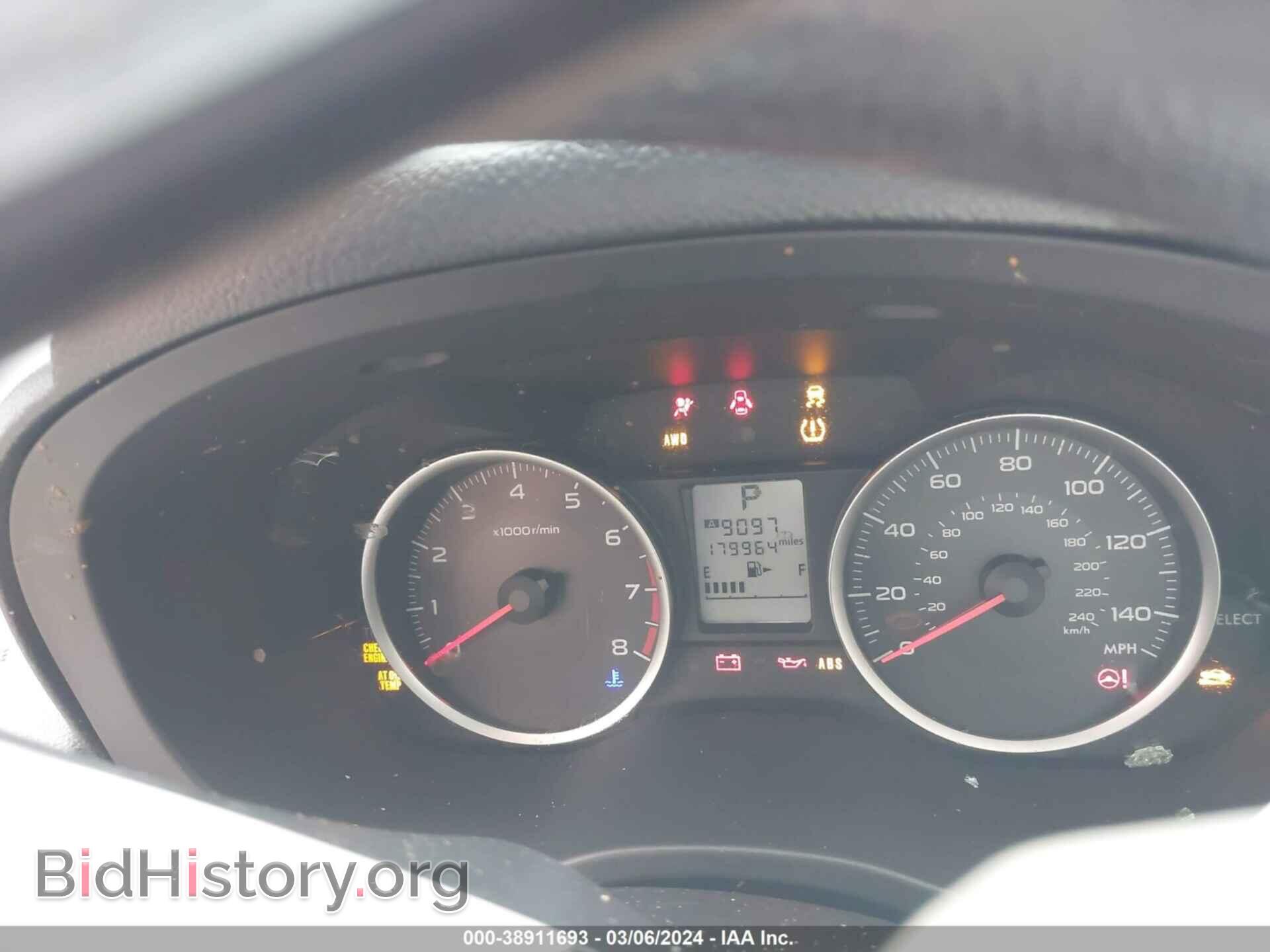 2014 SUBARU FORESTER - VIN: JF2SJAEC3EH413992 - Фото 7