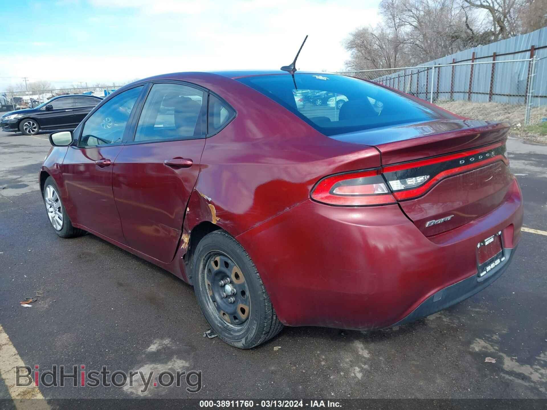 2015 DODGE DART - VIN: 1C3CDFAA7FD276564 - Фото 3