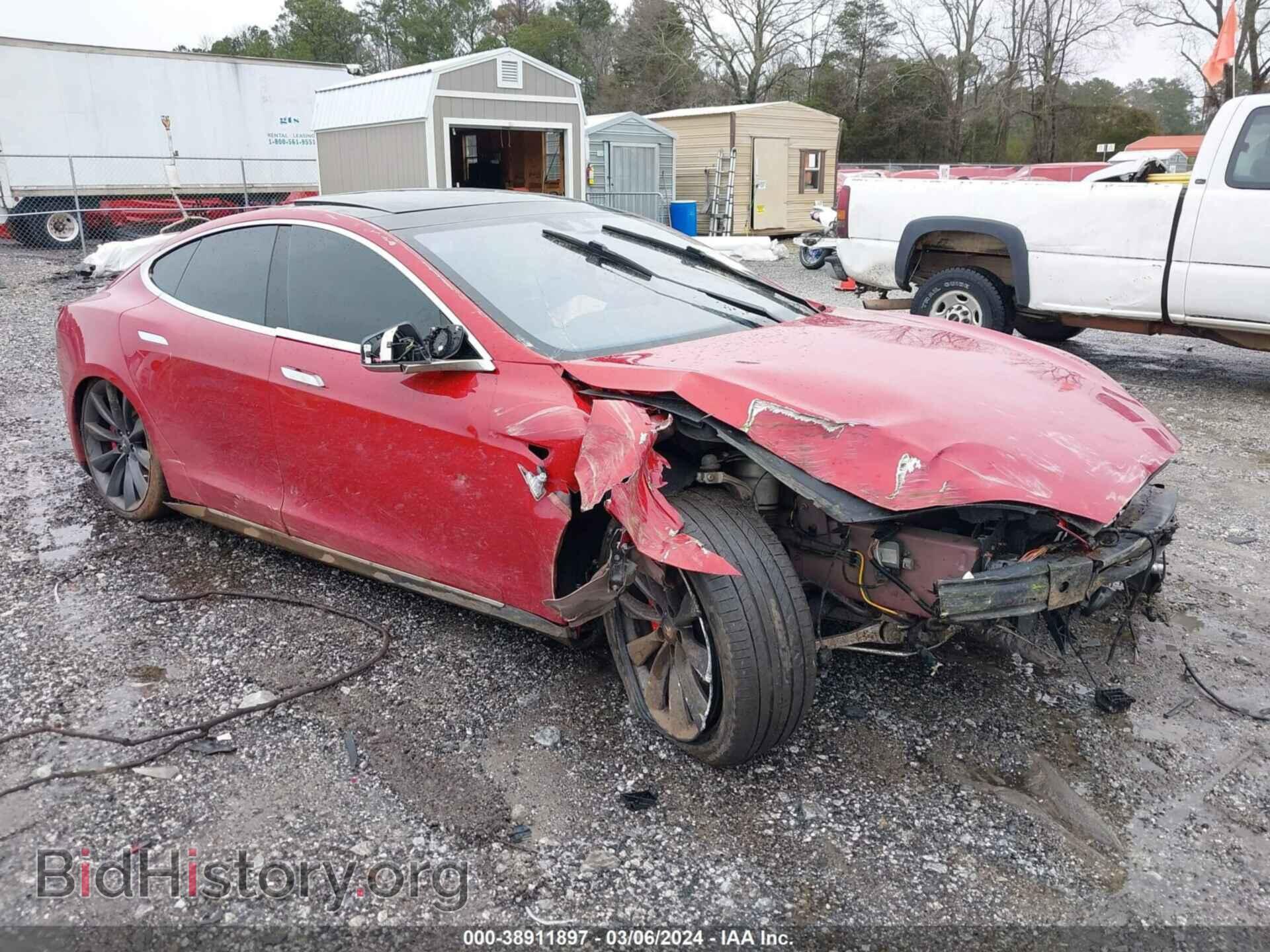 Photo 5YJSA1E48FF114085 - TESLA MODEL S 2015