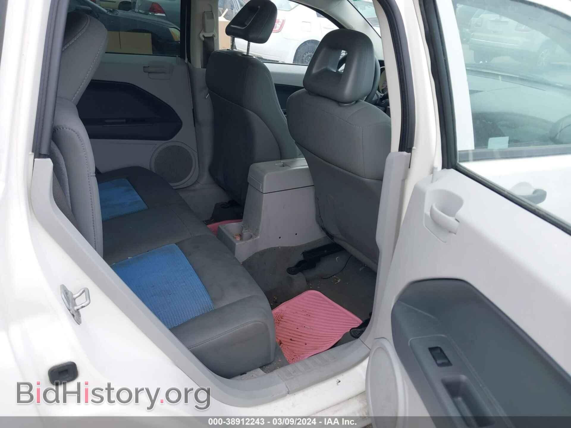 2007 DODGE CALIBER - VIN: 1B3HB48B07D387650 - Фото 8