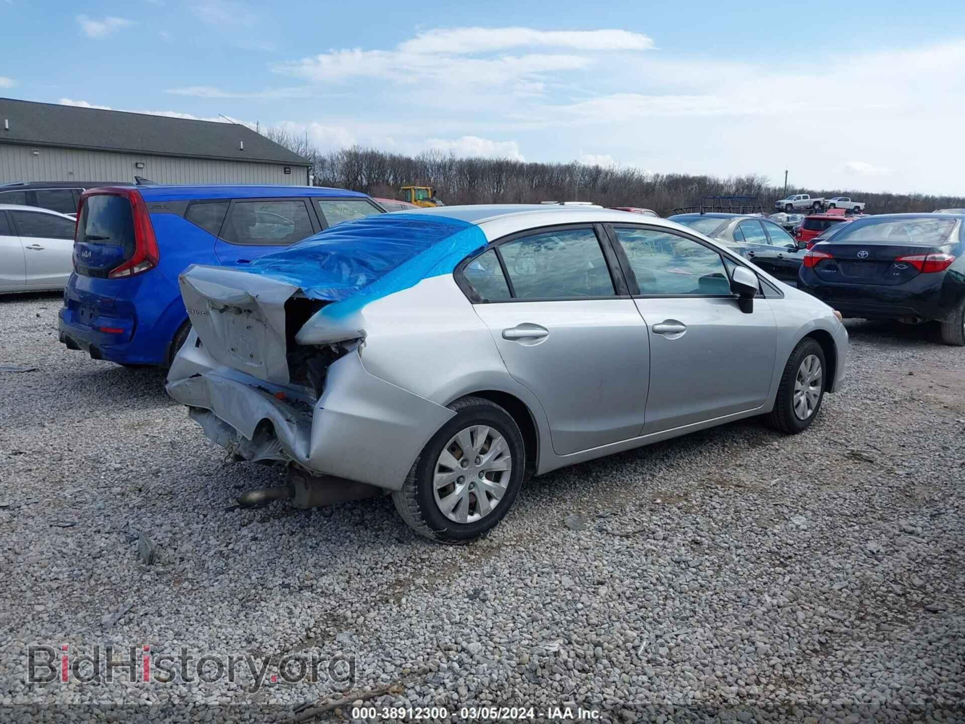 2012 HONDA CIVIC - VIN: 19XFB2F51CE093383 - Photo 4