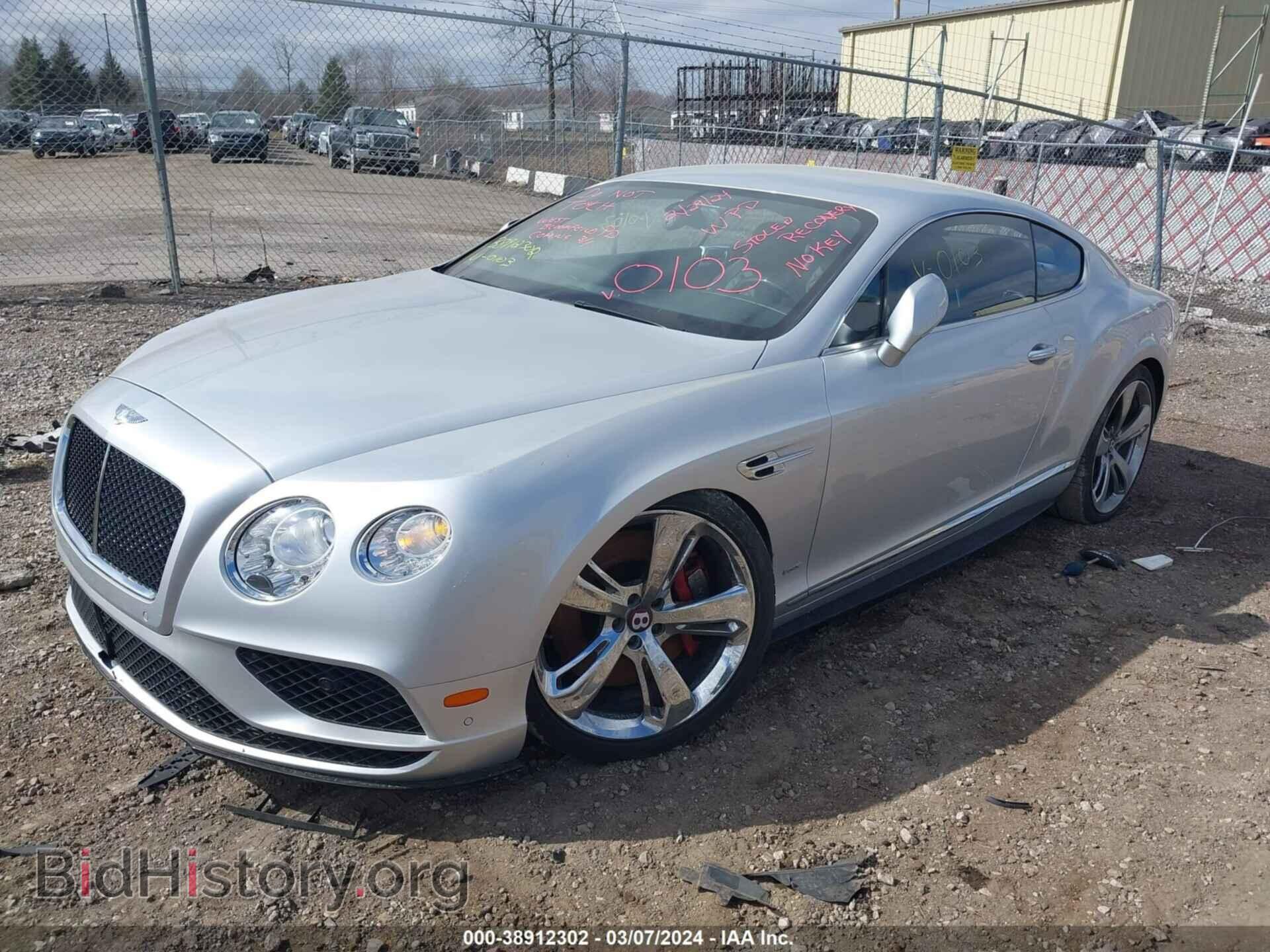 2017 BENTLEY CONTINENTAL GT - VIN: SCBFH7ZA5HC060103 - Фото 2