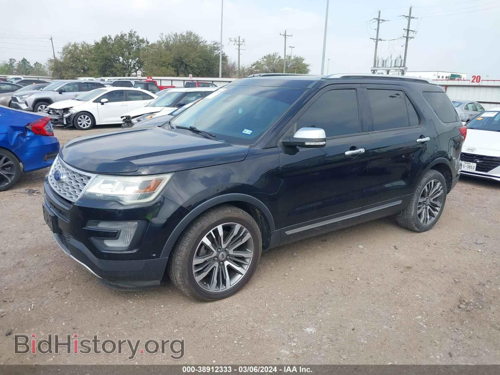 2016 FORD EXPLORER - VIN: 1FM5K8HT0GGB33187 - Фото 2