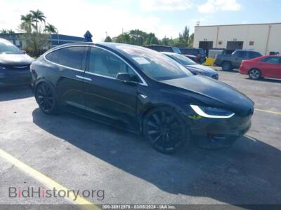 2016 Tesla MODEL X 60d/70d/75d/90d/P100D, black — VIN 5YJXCBE22GF013775, IAAI