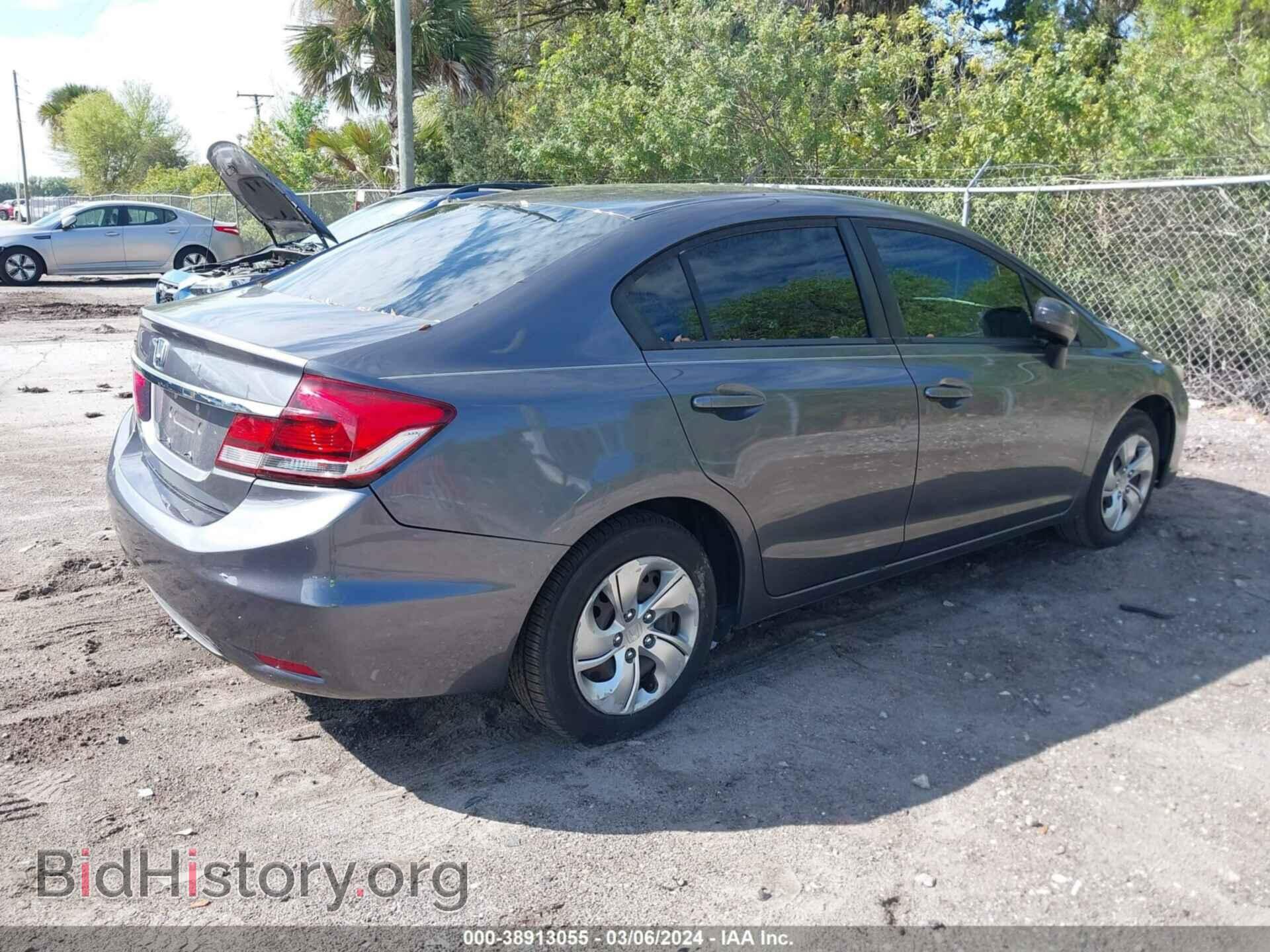 2014 HONDA CIVIC - VIN: 19XFB2F5XEE086161 - Фото 4