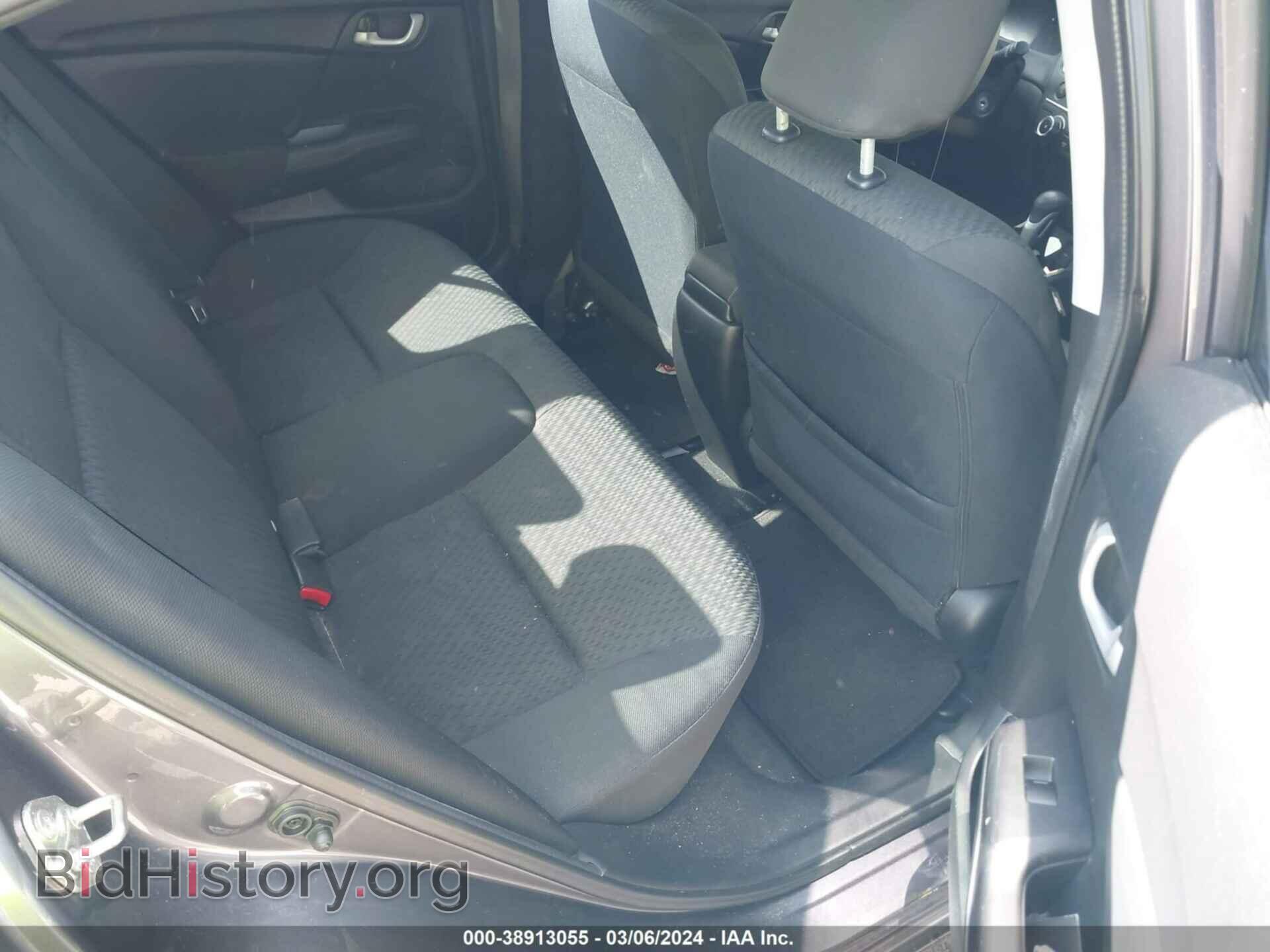 2014 HONDA CIVIC - VIN: 19XFB2F5XEE086161 - Фото 8