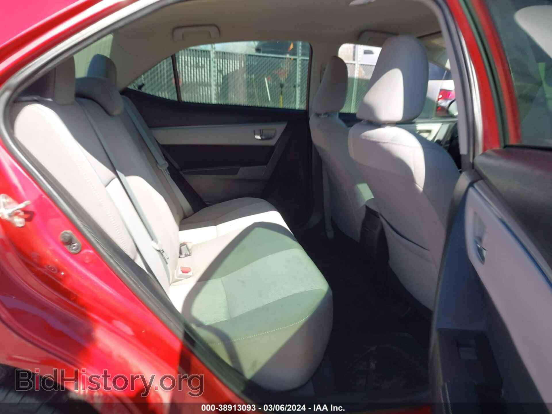 2014 TOYOTA COROLLA - VIN: 5YFBURHEXEP089137 - Фото 8
