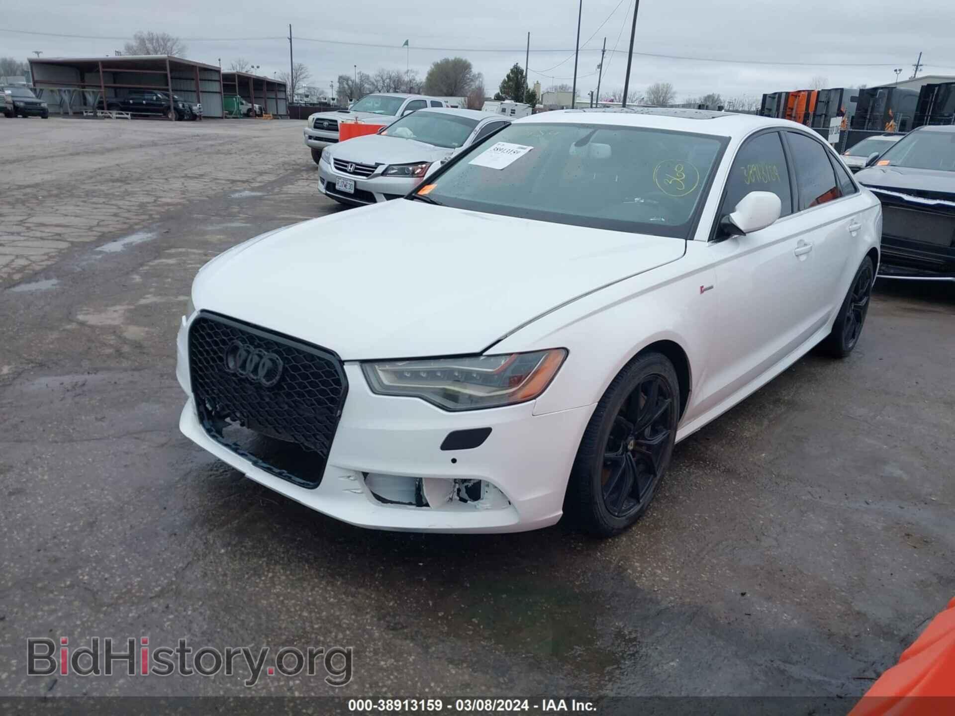 2012 AUDI A6 - VIN: WAUHGAFC3CN086186 - Фото 2