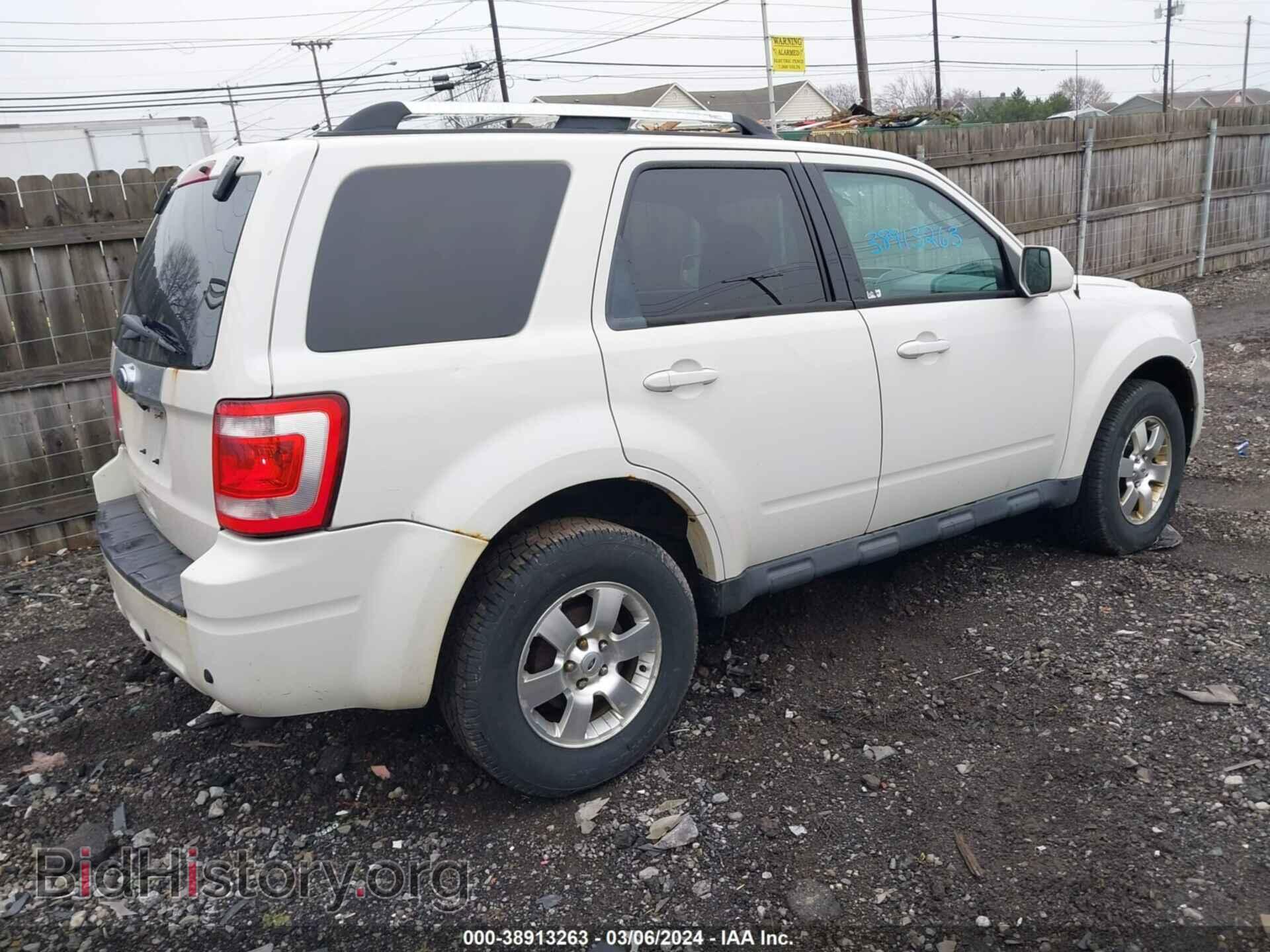 2012 FORD ESCAPE - VIN: 1FMCU9E73CKC03187 - Фото 4