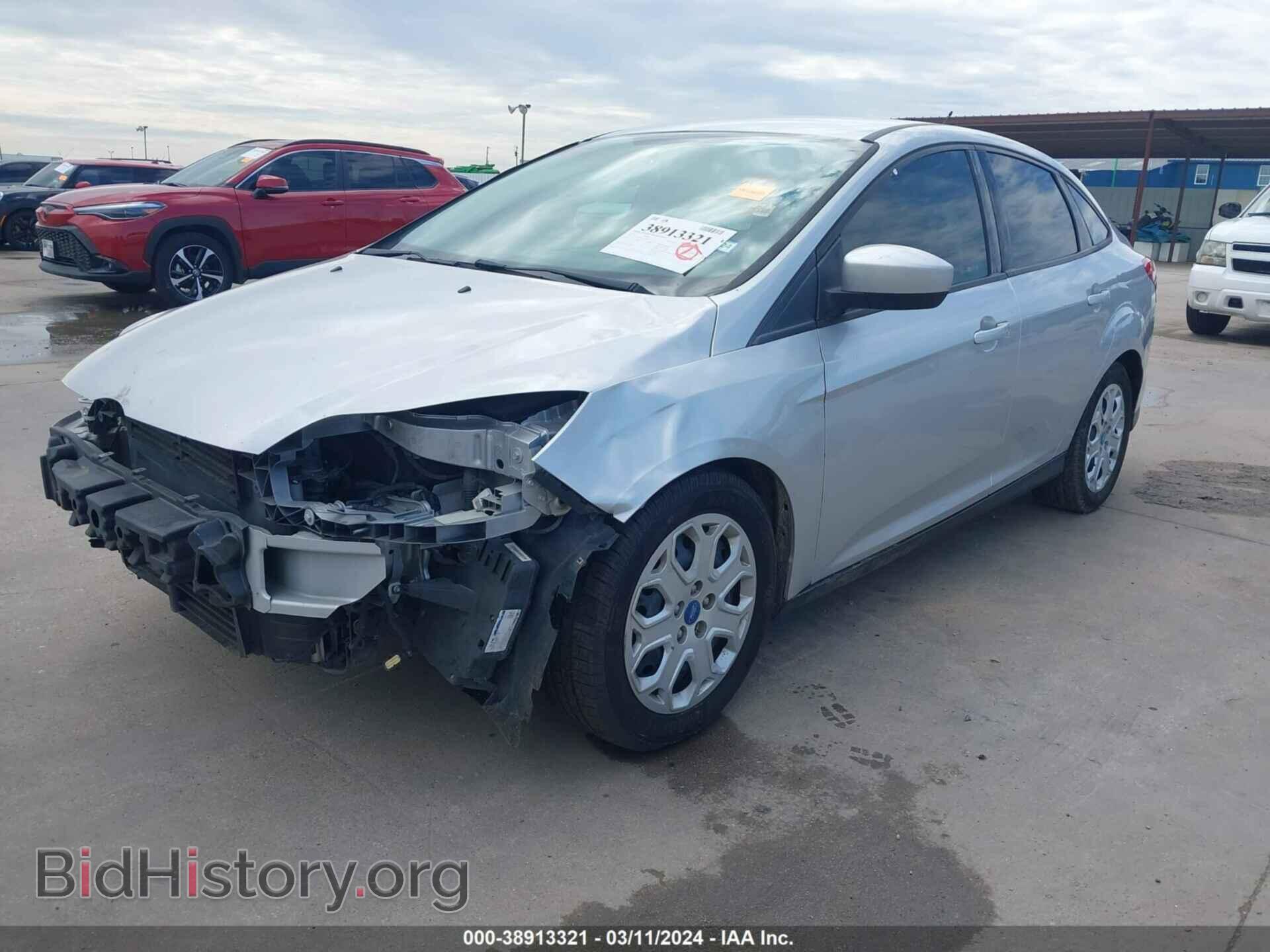 2012 FORD FOCUS - VIN: 1FAHP3F29CL129713 - Фото 2