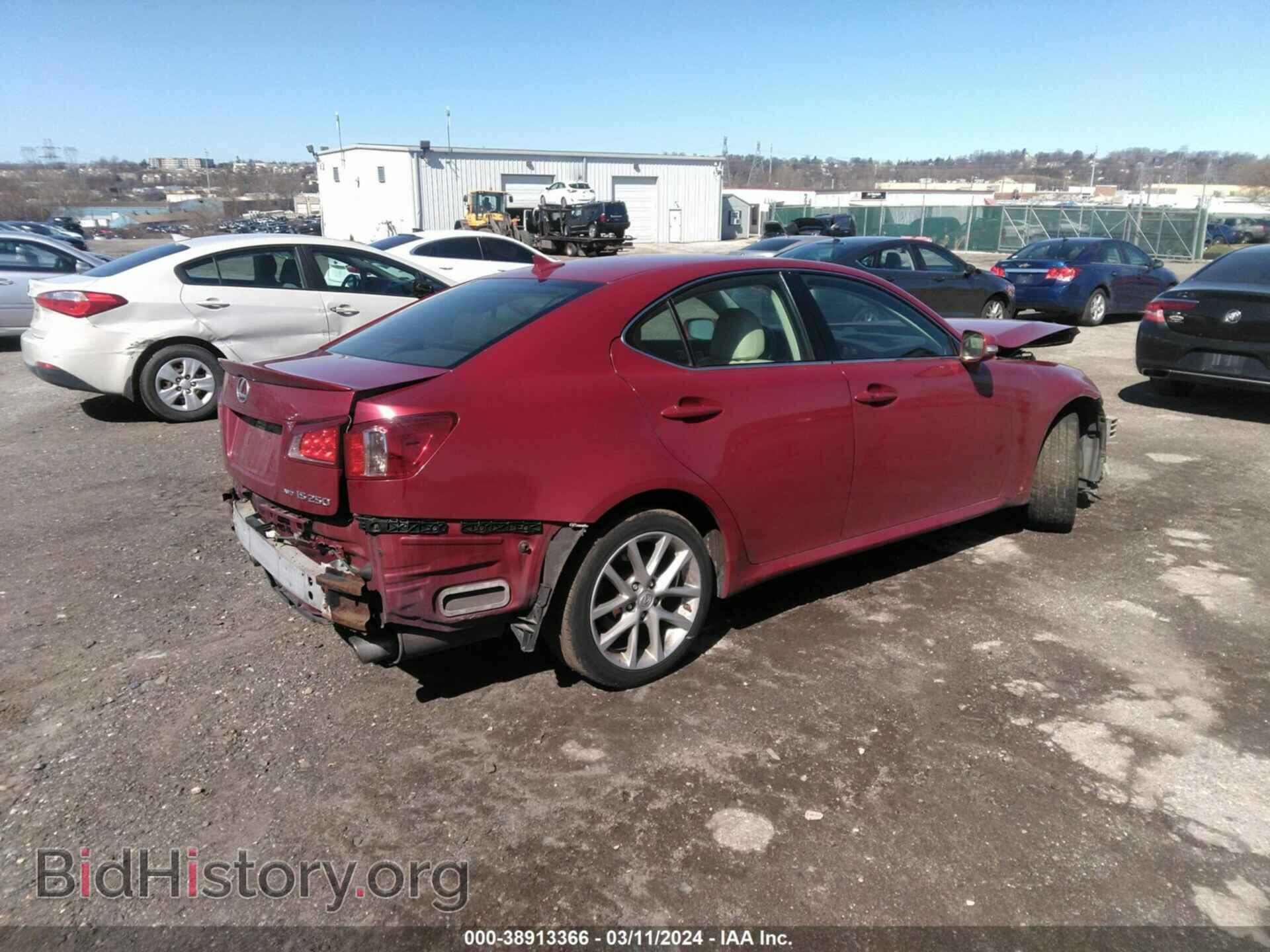 2011 LEXUS IS 250 - VIN: JTHCF5C25B5045624 - Фото 4