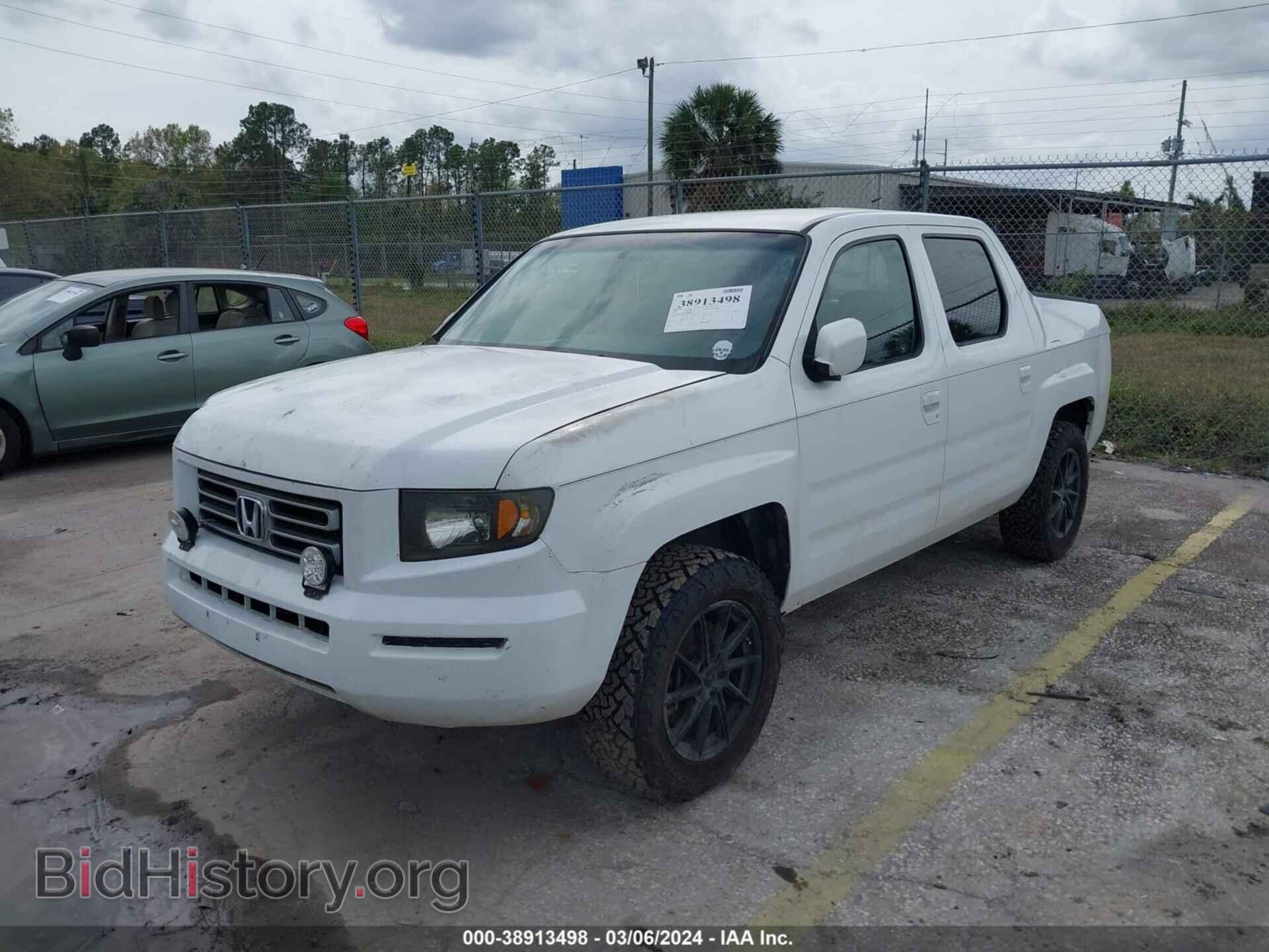 2006 HONDA RIDGELINE - VIN: 2HJYK16496H540489 - Фото 2