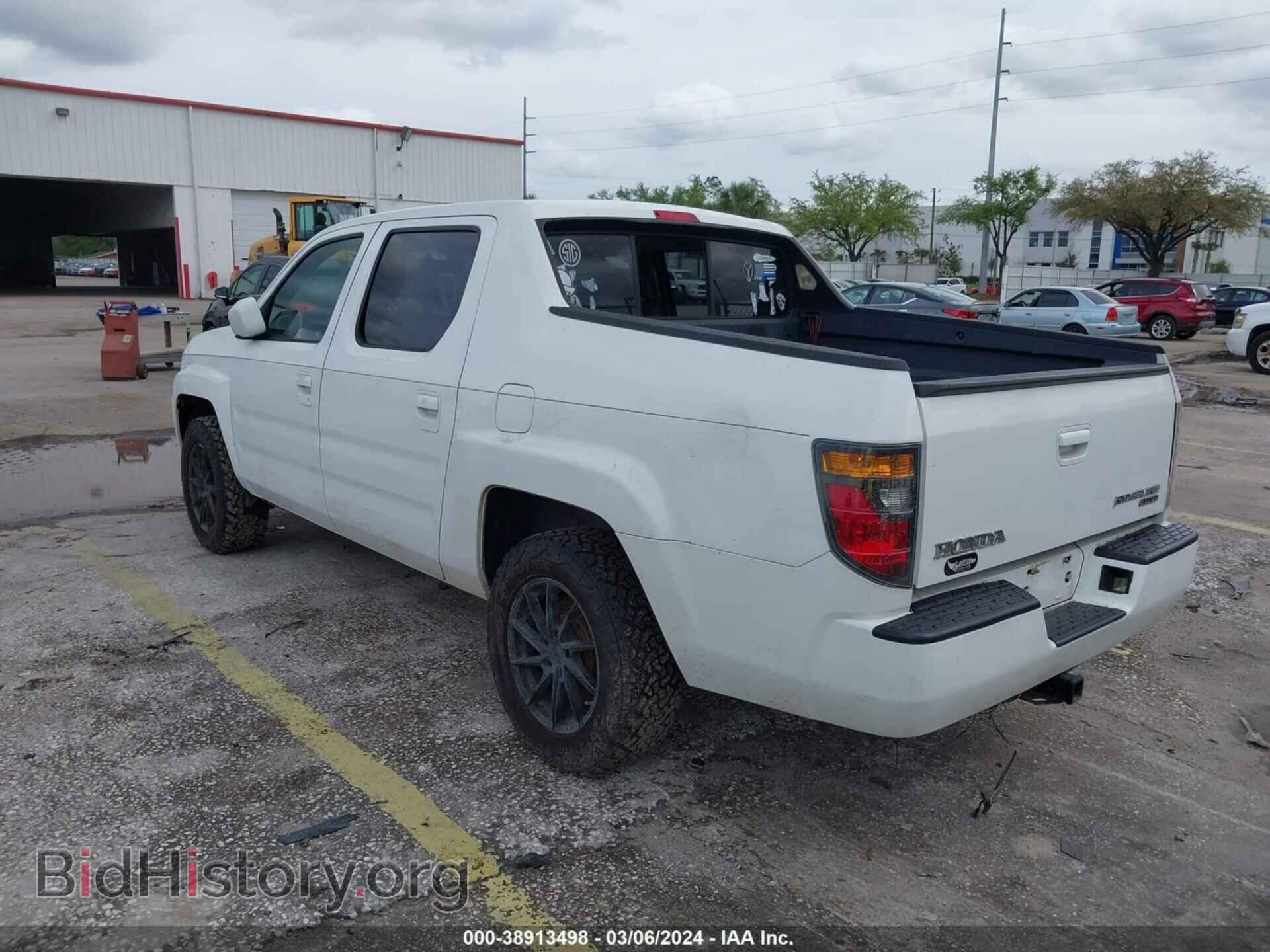 2006 HONDA RIDGELINE - VIN: 2HJYK16496H540489 - Фото 3