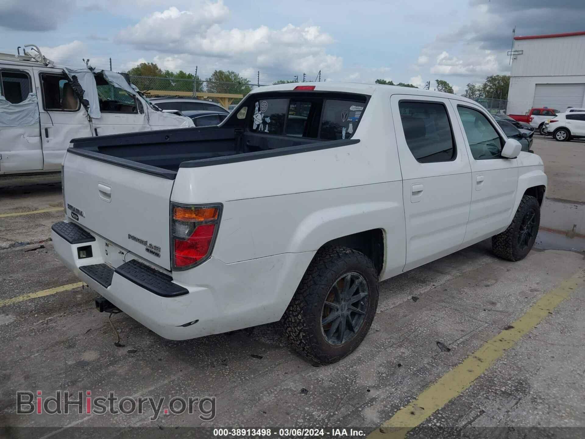 2006 HONDA RIDGELINE - VIN: 2HJYK16496H540489 - Фото 4
