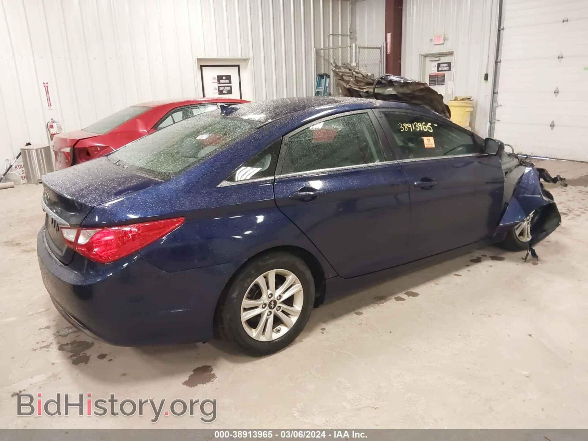 2013 HYUNDAI SONATA - VIN: 5NPEB4ACXDH623585 - Фото 4