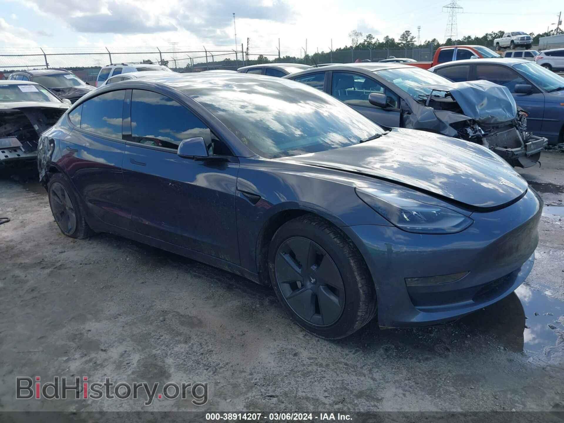 Photo 5YJ3E1EA0MF099691 - TESLA MODEL 3 2021