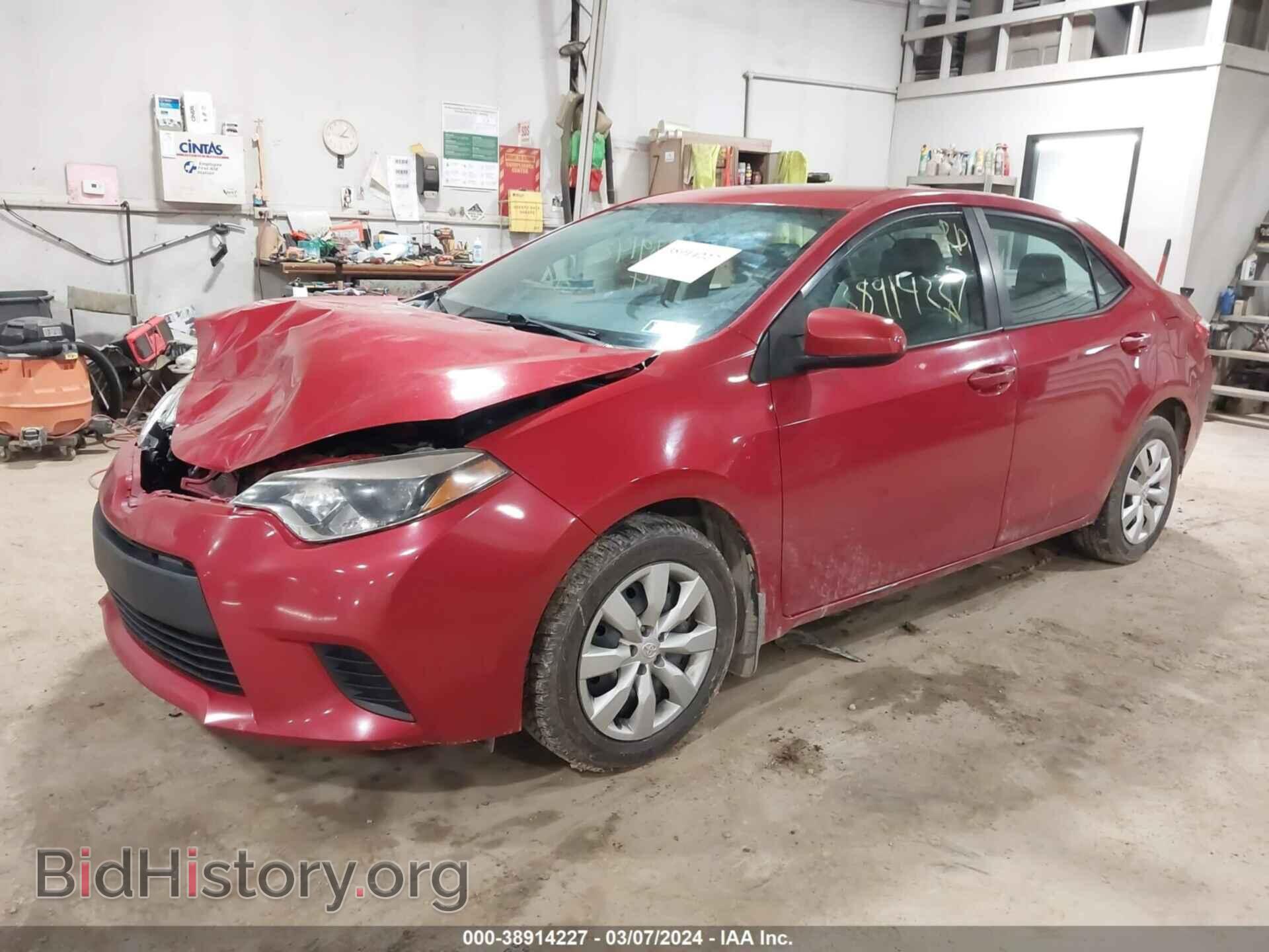 2014 TOYOTA COROLLA - VIN: 2T1BURHE3EC001237 - Photo 2