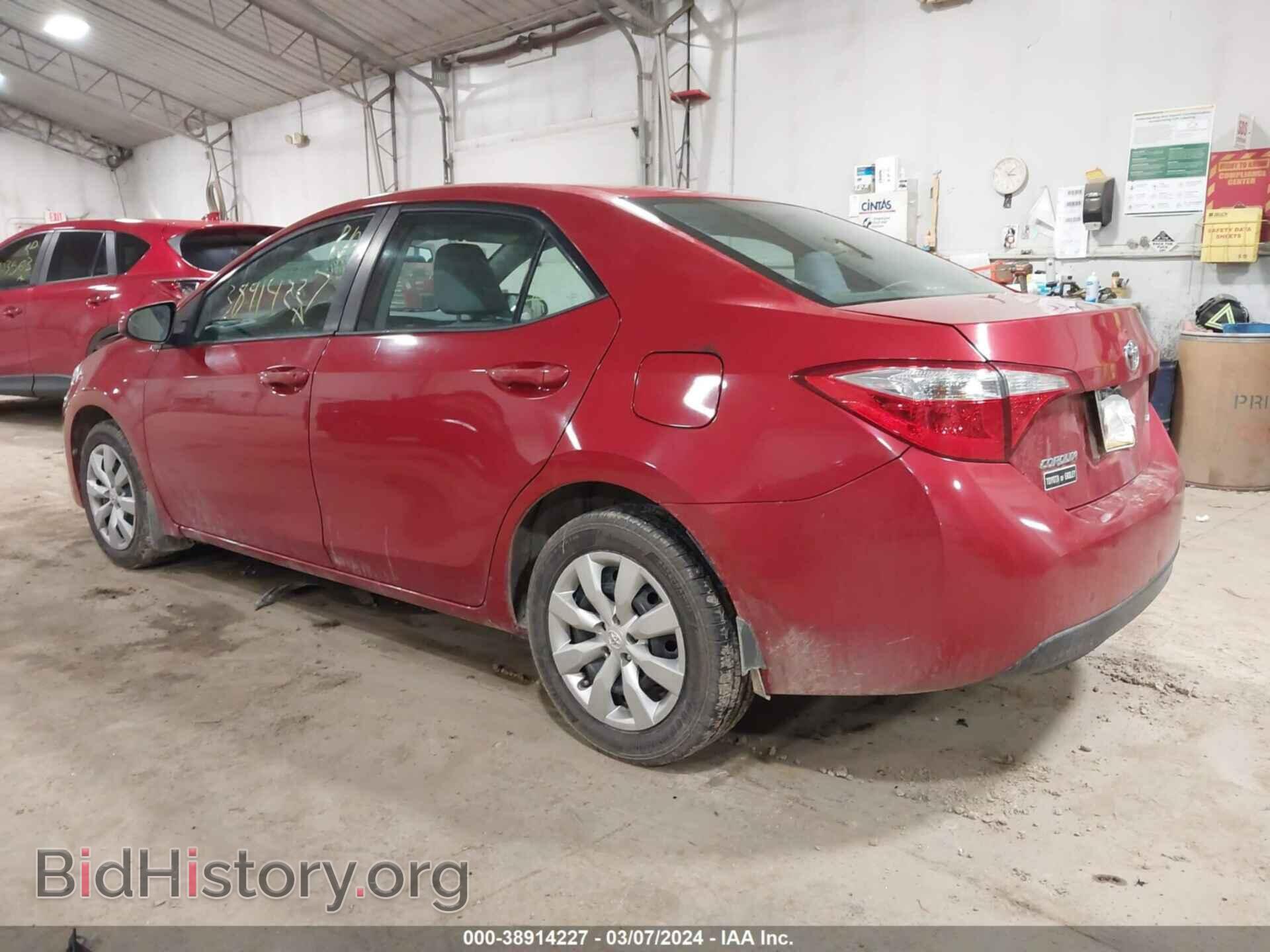 2014 TOYOTA COROLLA - VIN: 2T1BURHE3EC001237 - Photo 3