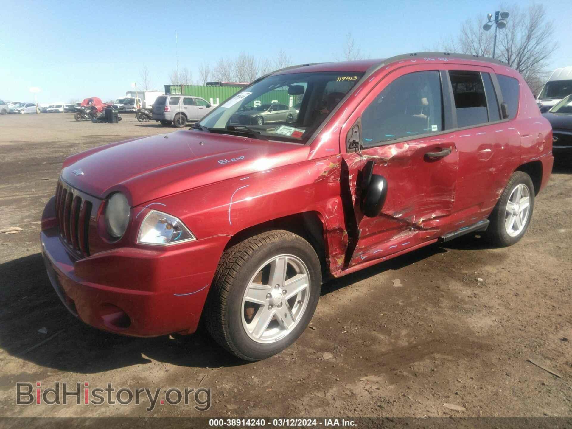 2007 JEEP COMPASS - VIN: 1J8FT47W67D119413 - Фото 2