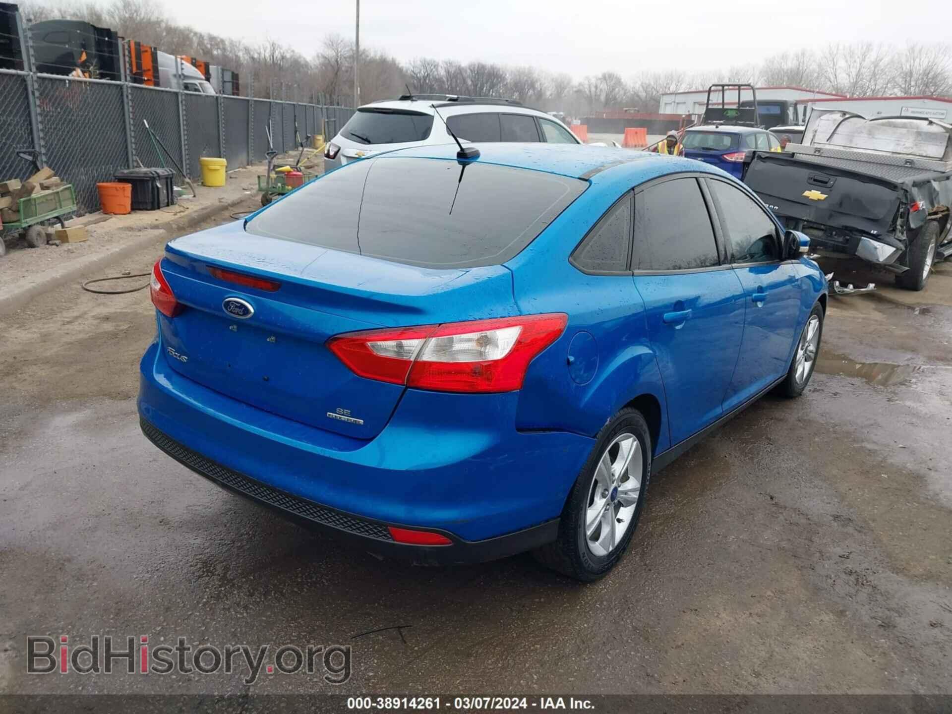 2013 FORD FOCUS - VIN: 1FADP3F23DL318969 - Фото 4