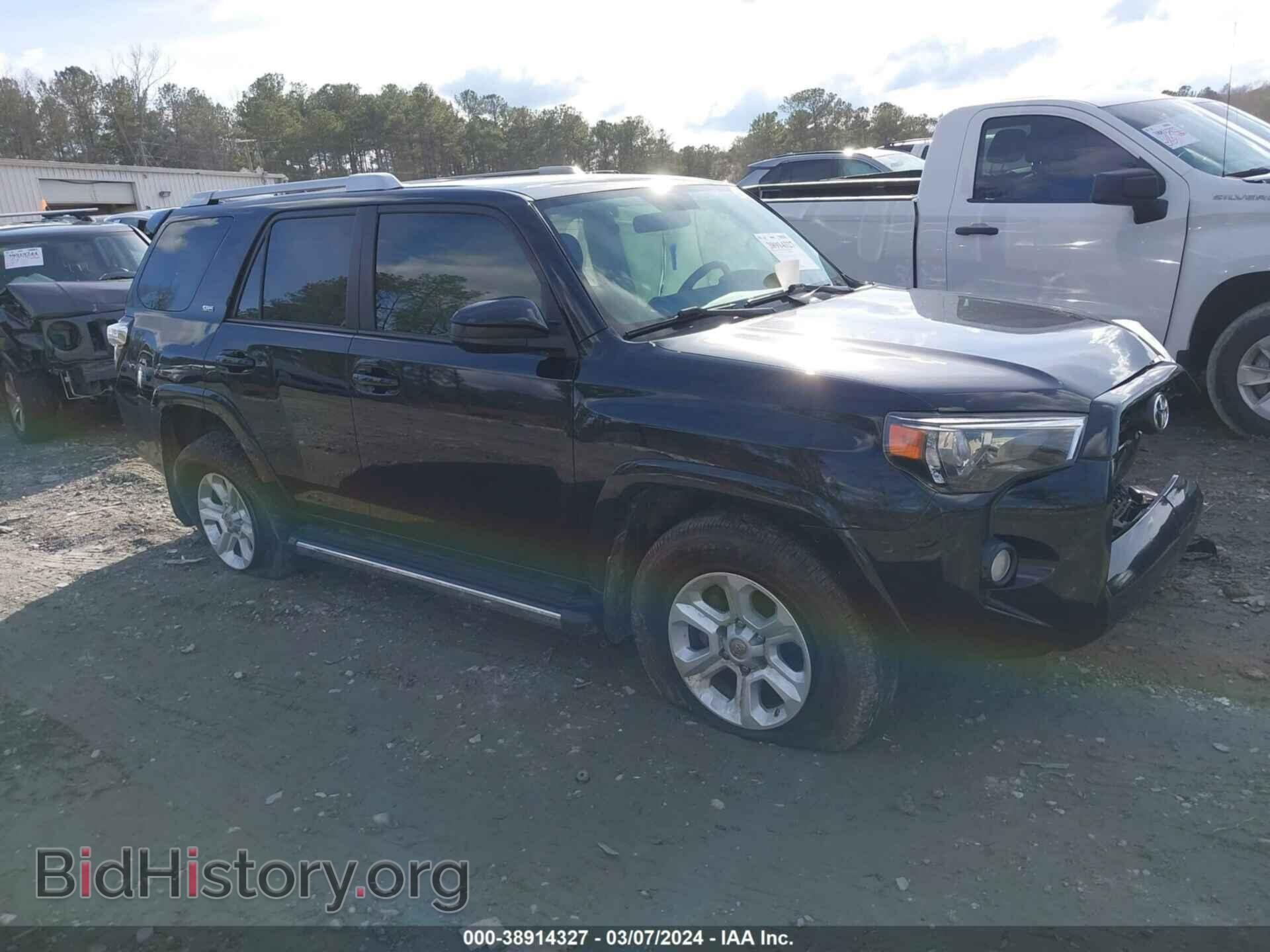 Photo JTEZU5JR3G5110099 - TOYOTA 4RUNNER 2016