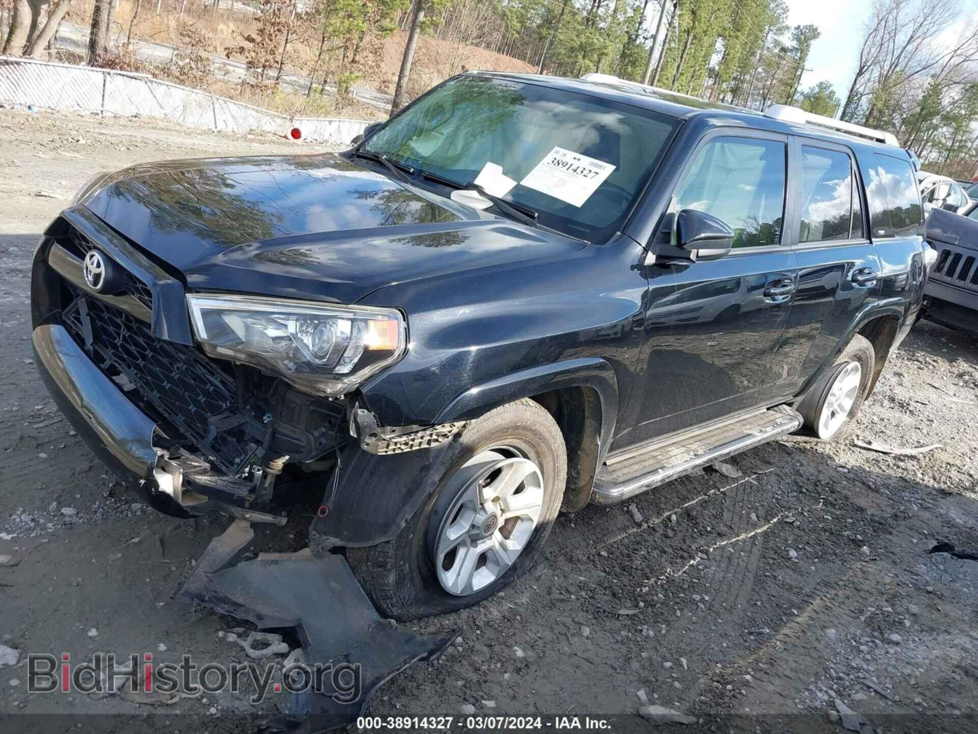 2016 TOYOTA 4RUNNER - VIN: JTEZU5JR3G5110099 - Фото 2