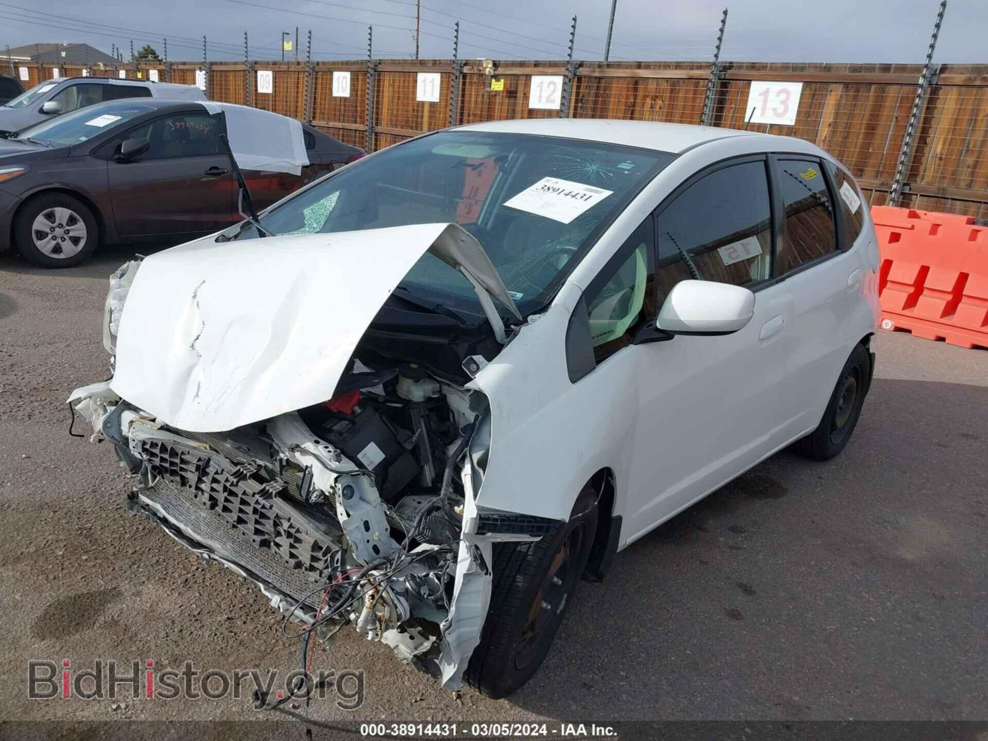 2013 HONDA FIT - VIN: JHMGE8H31DC019866 - Фото 2