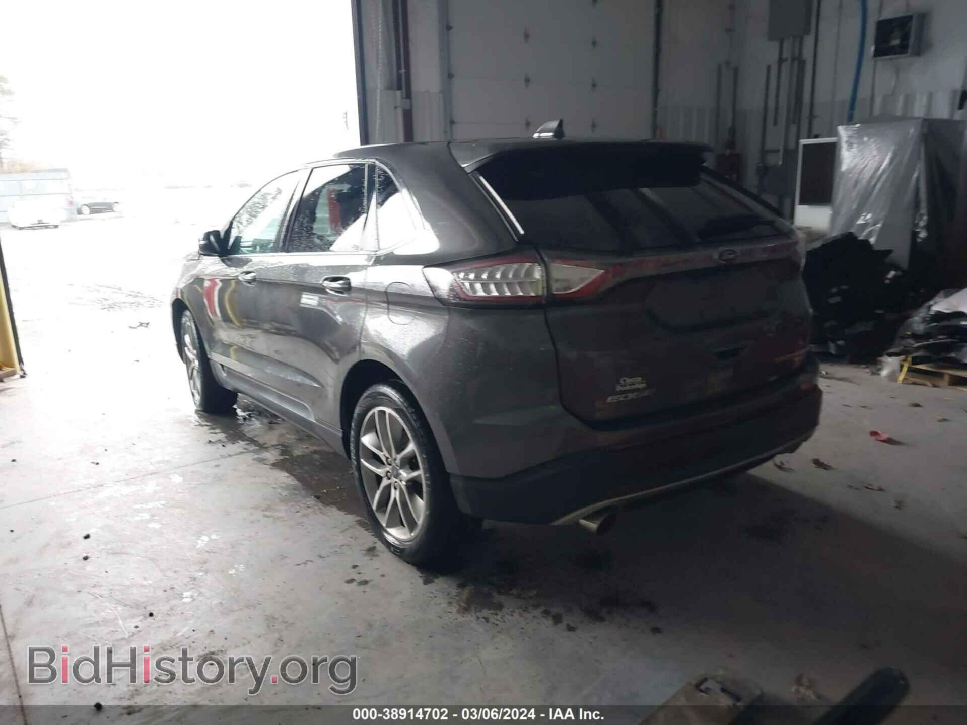 2015 FORD EDGE - VIN: 2FMTK4K96FBB44083 - Фото 3
