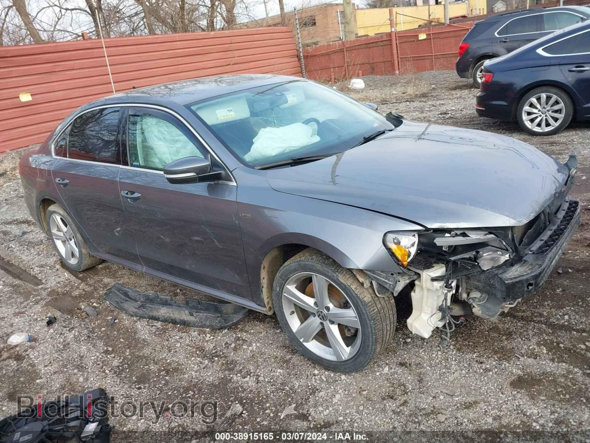 Фотография 1VWAT7A37FC120735 - VOLKSWAGEN PASSAT 2015