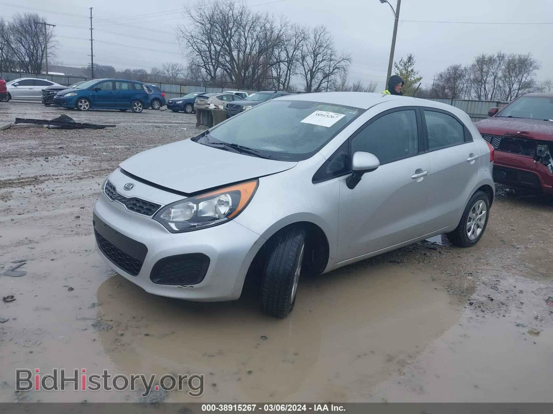 2012 KIA RIO5 - VIN: KNADN5A37C6012220 - Фото 2